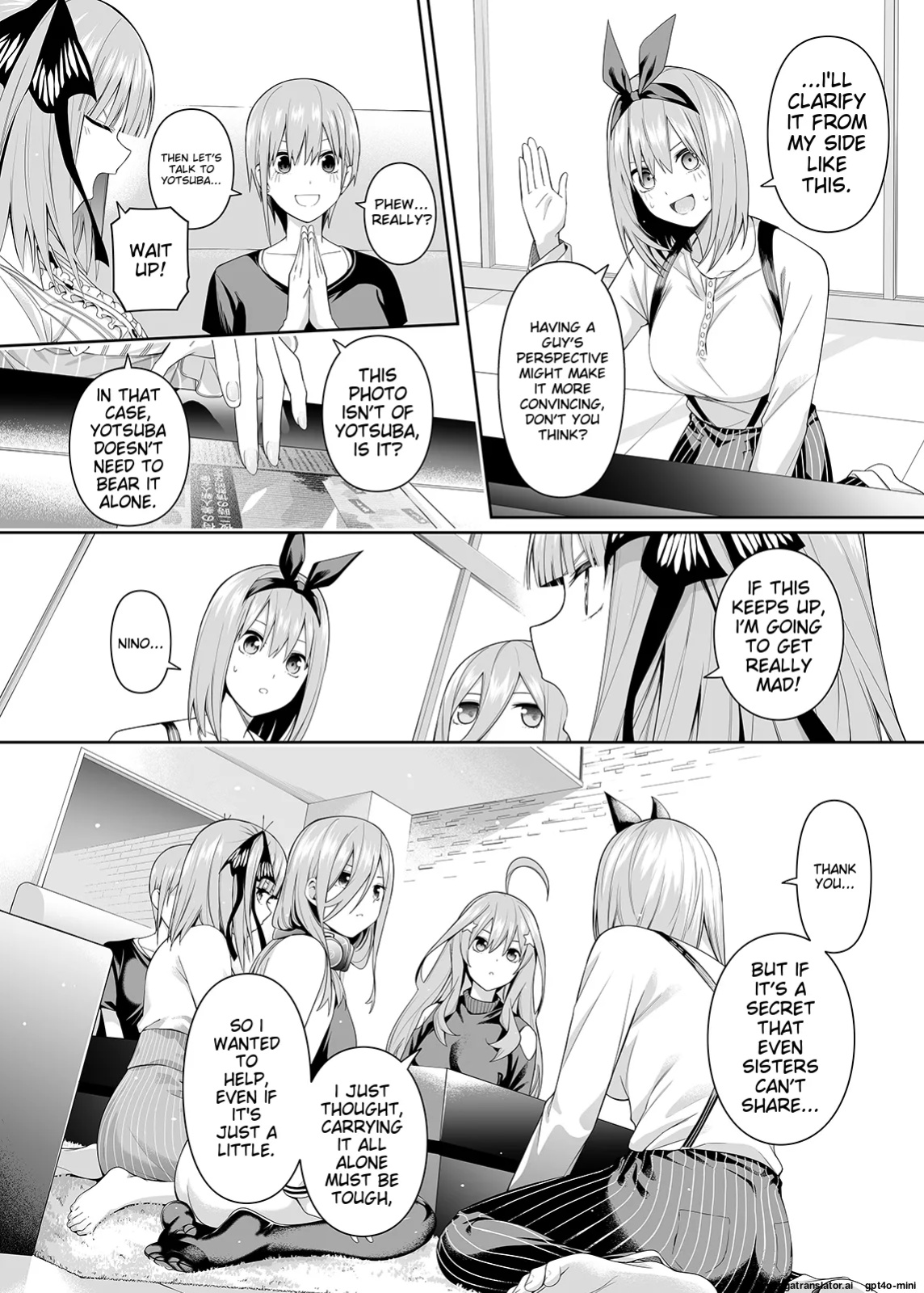 [Bad Mushrooms (Chicke III, 4why)] 1/5 no Renai Kanjou (Gotoubun no Hanayome) [Sample] English (ROUGH TRANSLATION)