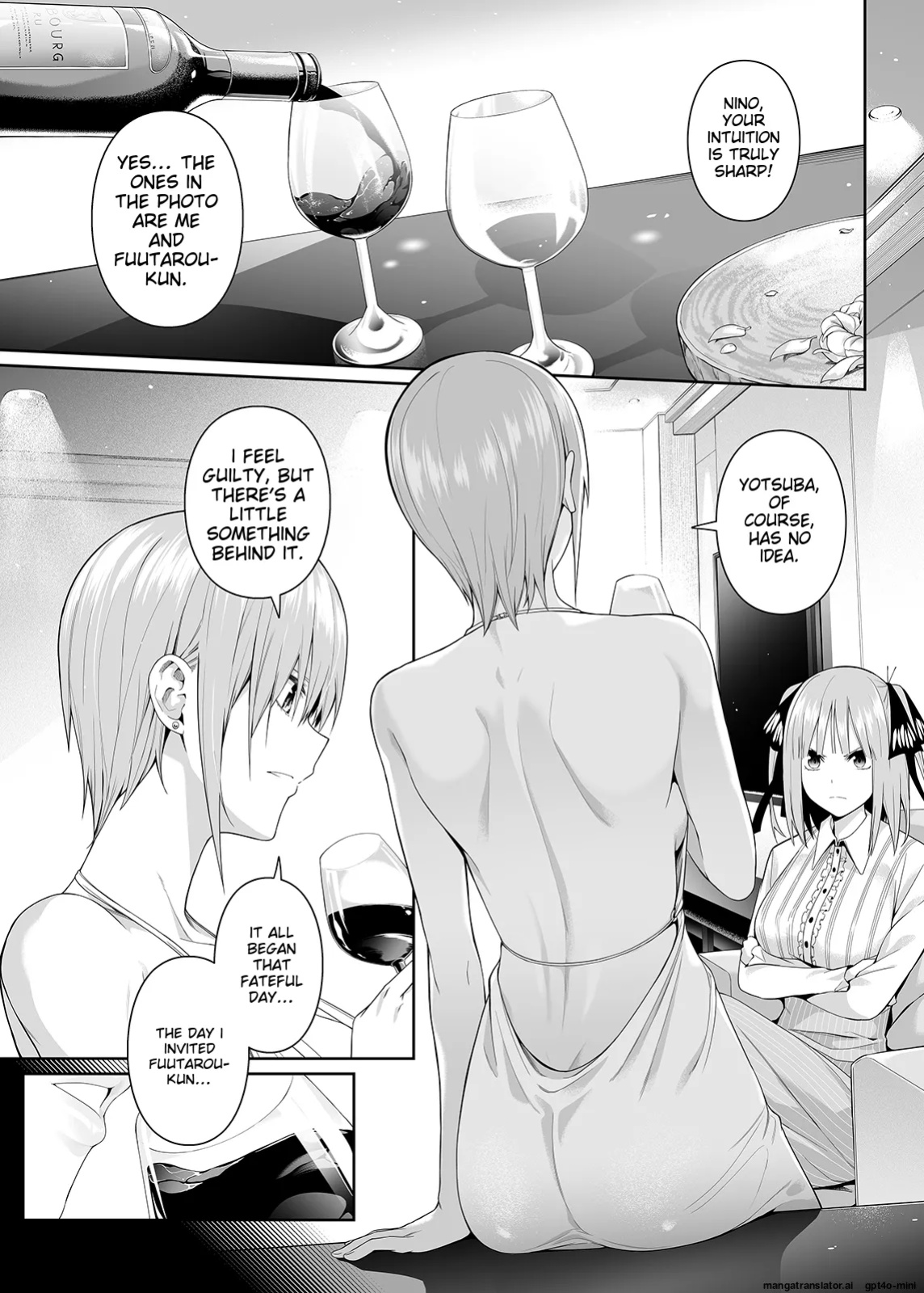 [Bad Mushrooms (Chicke III, 4why)] 1/5 no Renai Kanjou (Gotoubun no Hanayome) [Sample] English (ROUGH TRANSLATION)