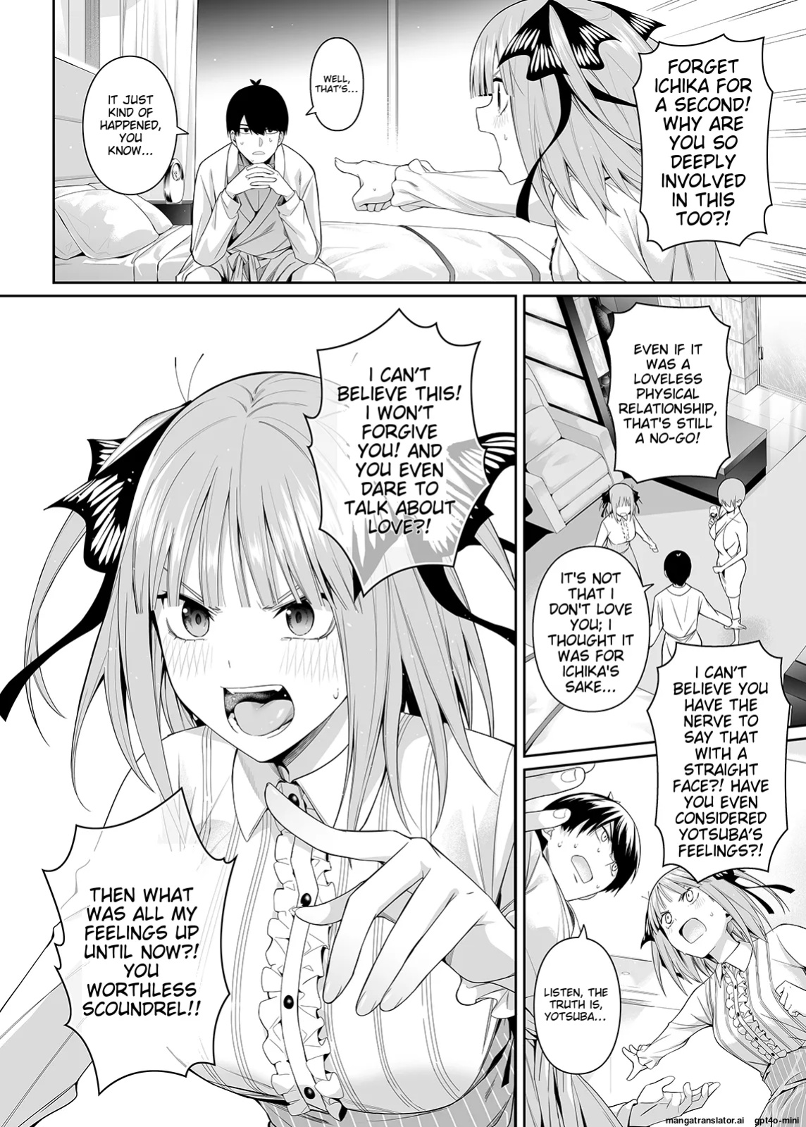 [Bad Mushrooms (Chicke III, 4why)] 1/5 no Renai Kanjou (Gotoubun no Hanayome) [Sample] English (ROUGH TRANSLATION)