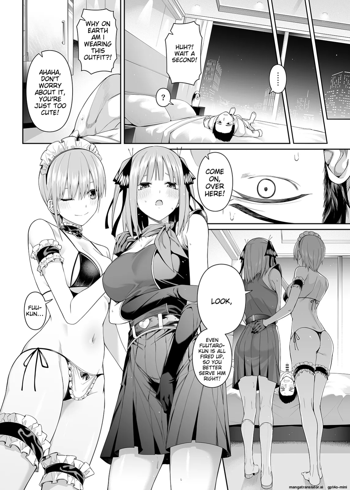 [Bad Mushrooms (Chicke III, 4why)] 1/5 no Renai Kanjou (Gotoubun no Hanayome) [Sample] English (ROUGH TRANSLATION)