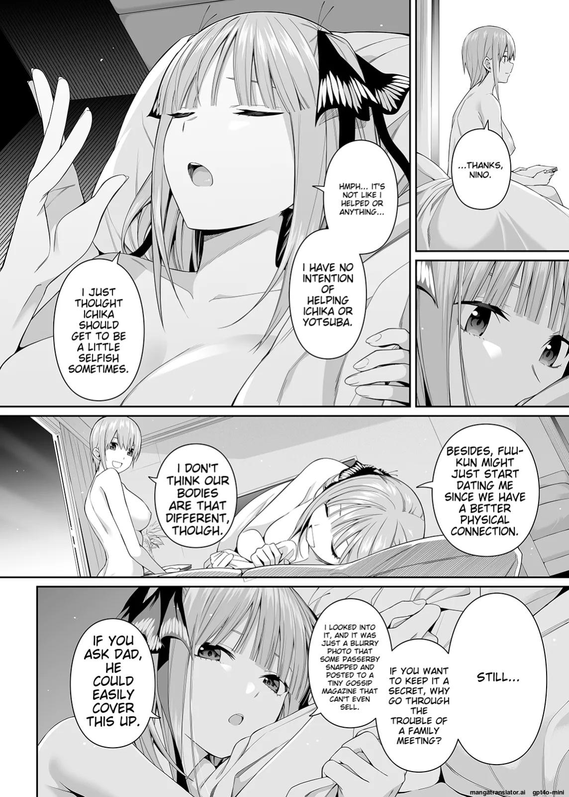 [Bad Mushrooms (Chicke III, 4why)] 1/5 no Renai Kanjou (Gotoubun no Hanayome) [Sample] English (ROUGH TRANSLATION)