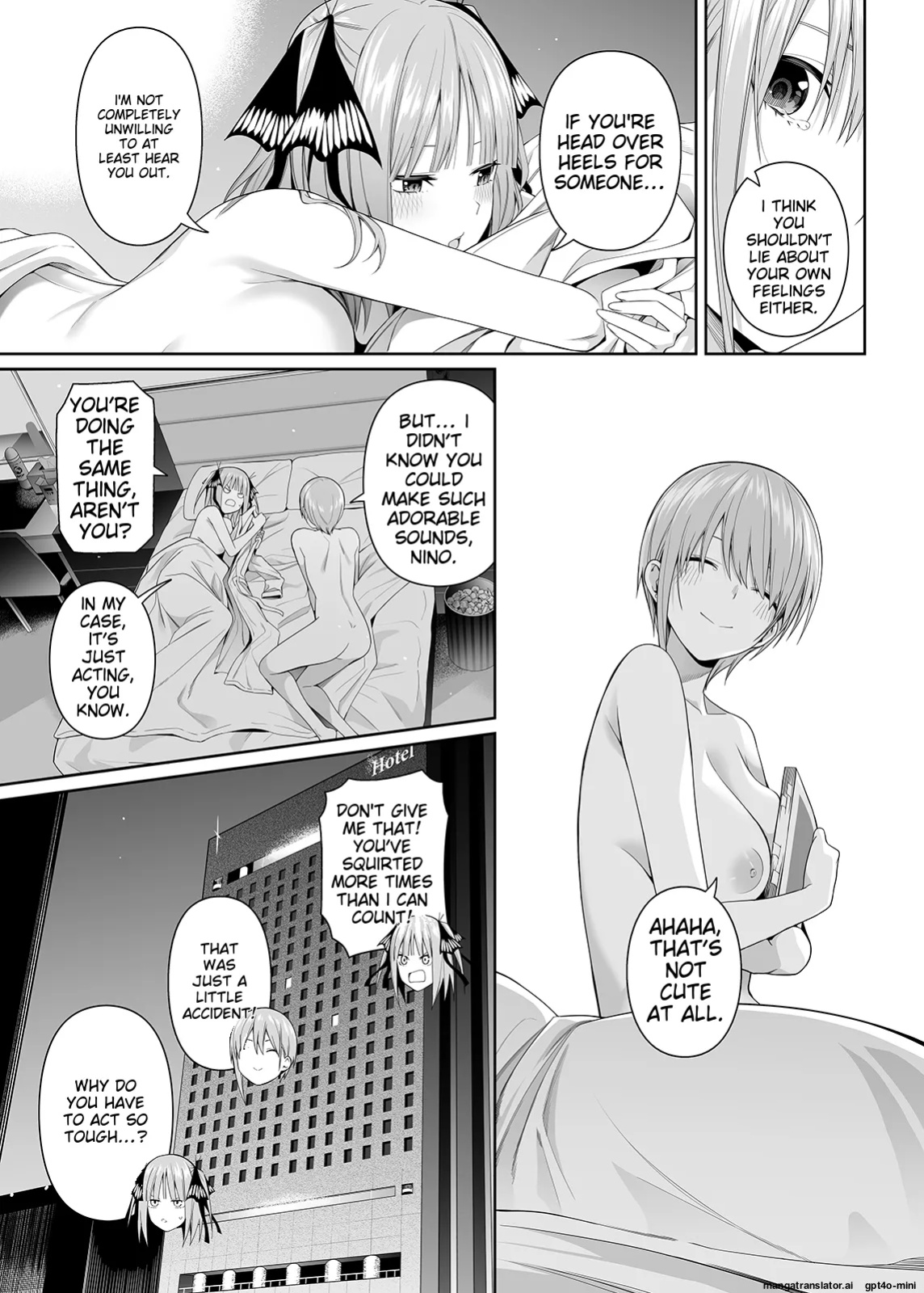 [Bad Mushrooms (Chicke III, 4why)] 1/5 no Renai Kanjou (Gotoubun no Hanayome) [Sample] English (ROUGH TRANSLATION)