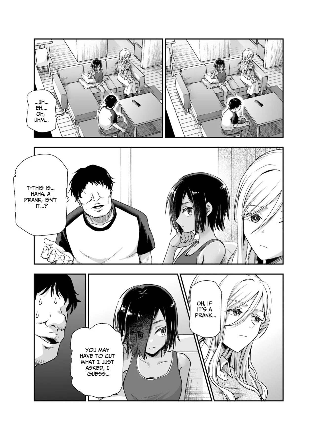[Nyuu Koubou (Tomomimi Shimon)] Totsuzen Gishi to Gimai ga Dekite Shimatta Ken EX | I Suddenly Gained Two Stepsisters EX ~my life after they caught me fapping~ [Therion]