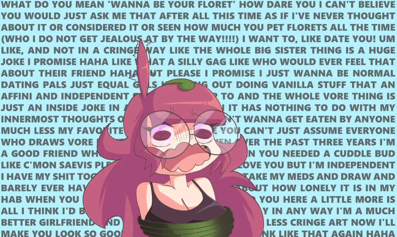 [AnarchoSlurpie] My Affini Bestie Wants to Eat (and Own) Me
