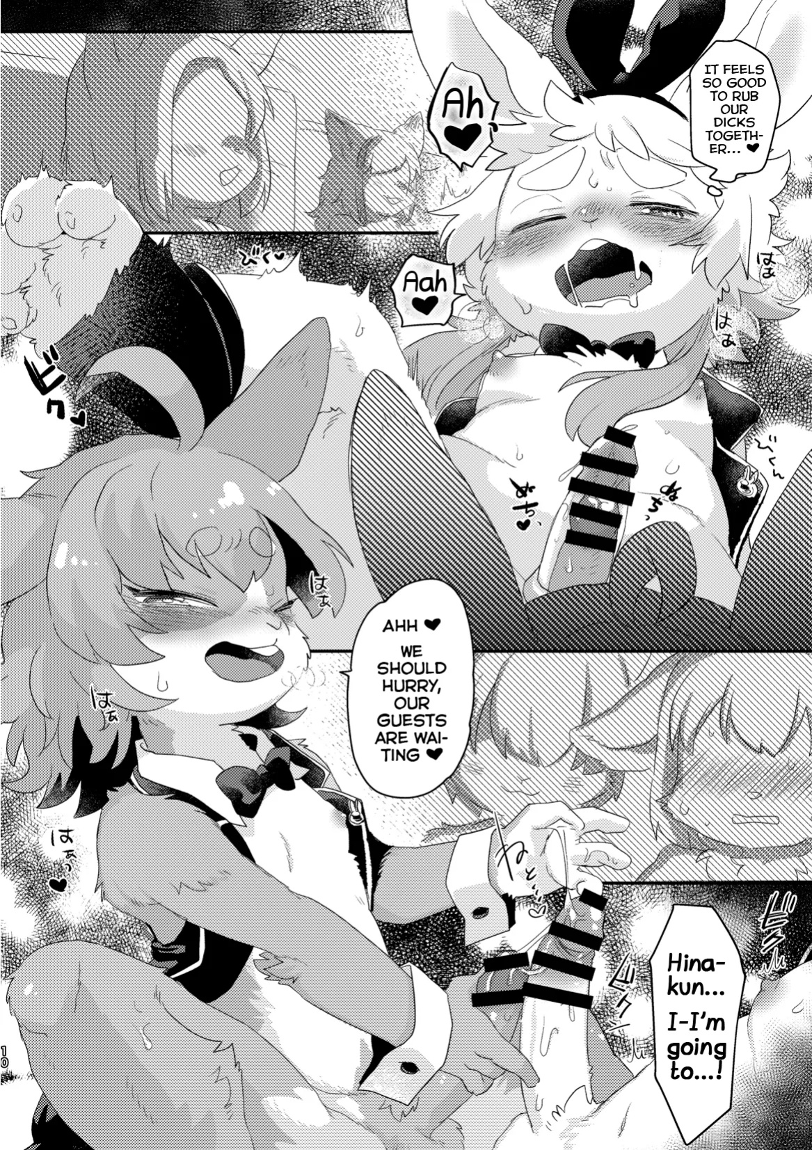 [moffle (mabo)] Youkoso! Melty Bunny's e side Boys [Shiranai Translations]