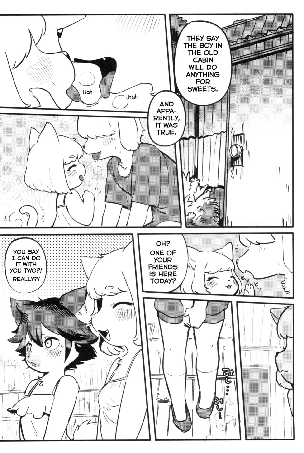 [Mayoineko (Opossa)] Untitled (Kemo Otokonoko Lovers 2024) [Shiranai Translations]