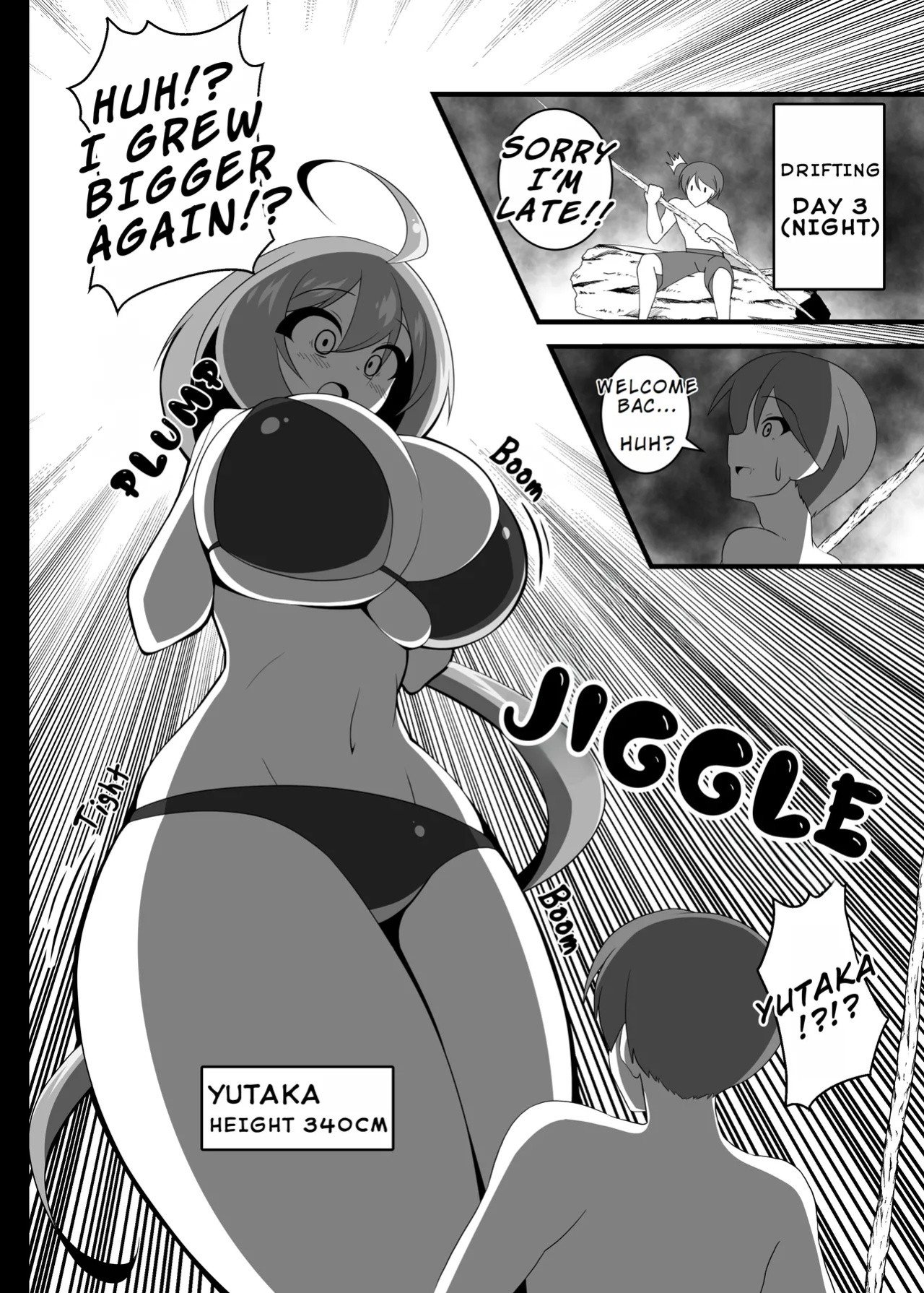 (C104) [Beast Mode (Toka, moralgear)] Yutaka na Mujintou Seichouki | Yutaka's Deserted Island Growth