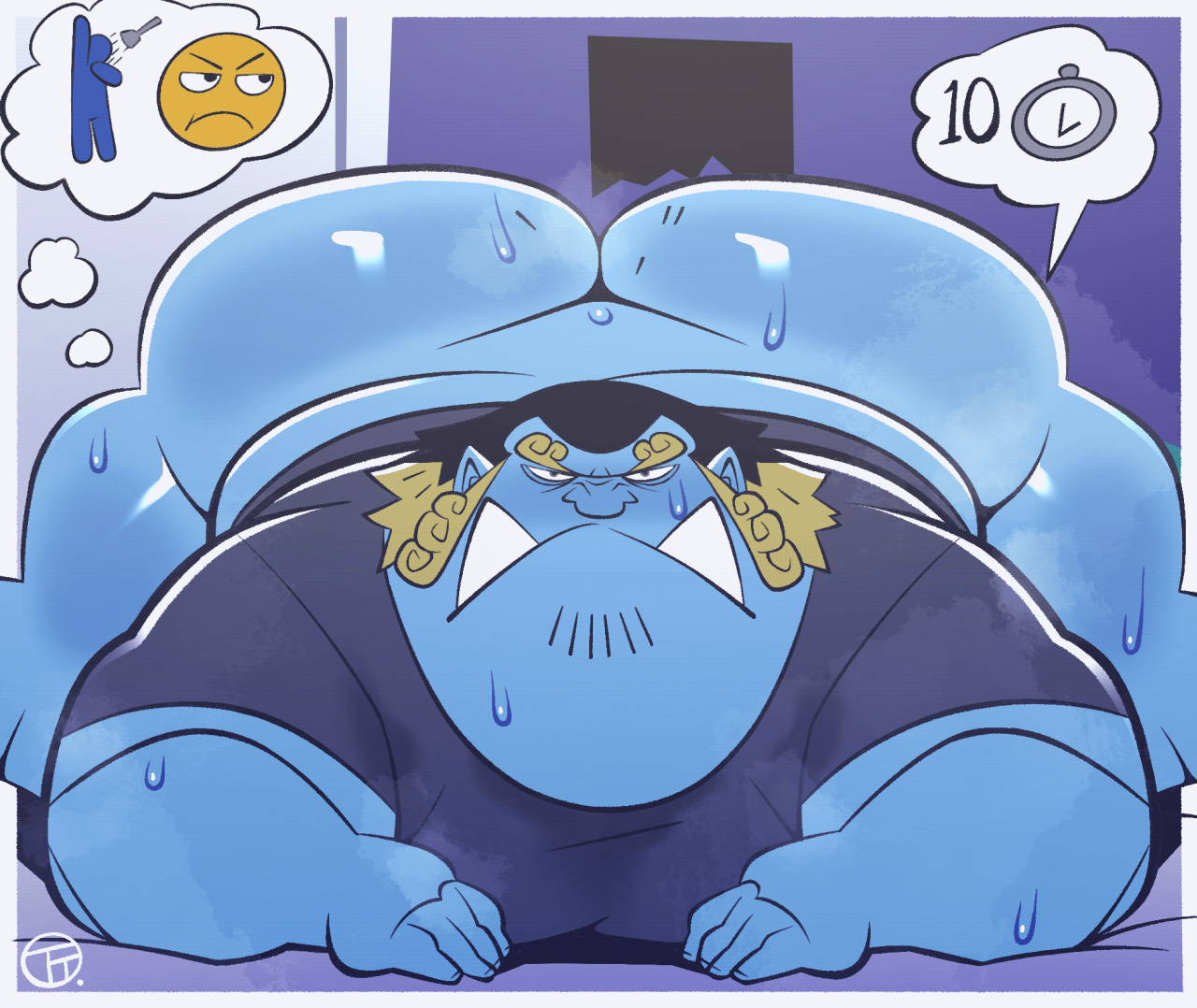 [TrashToonZ] Young Jinbe X luffy