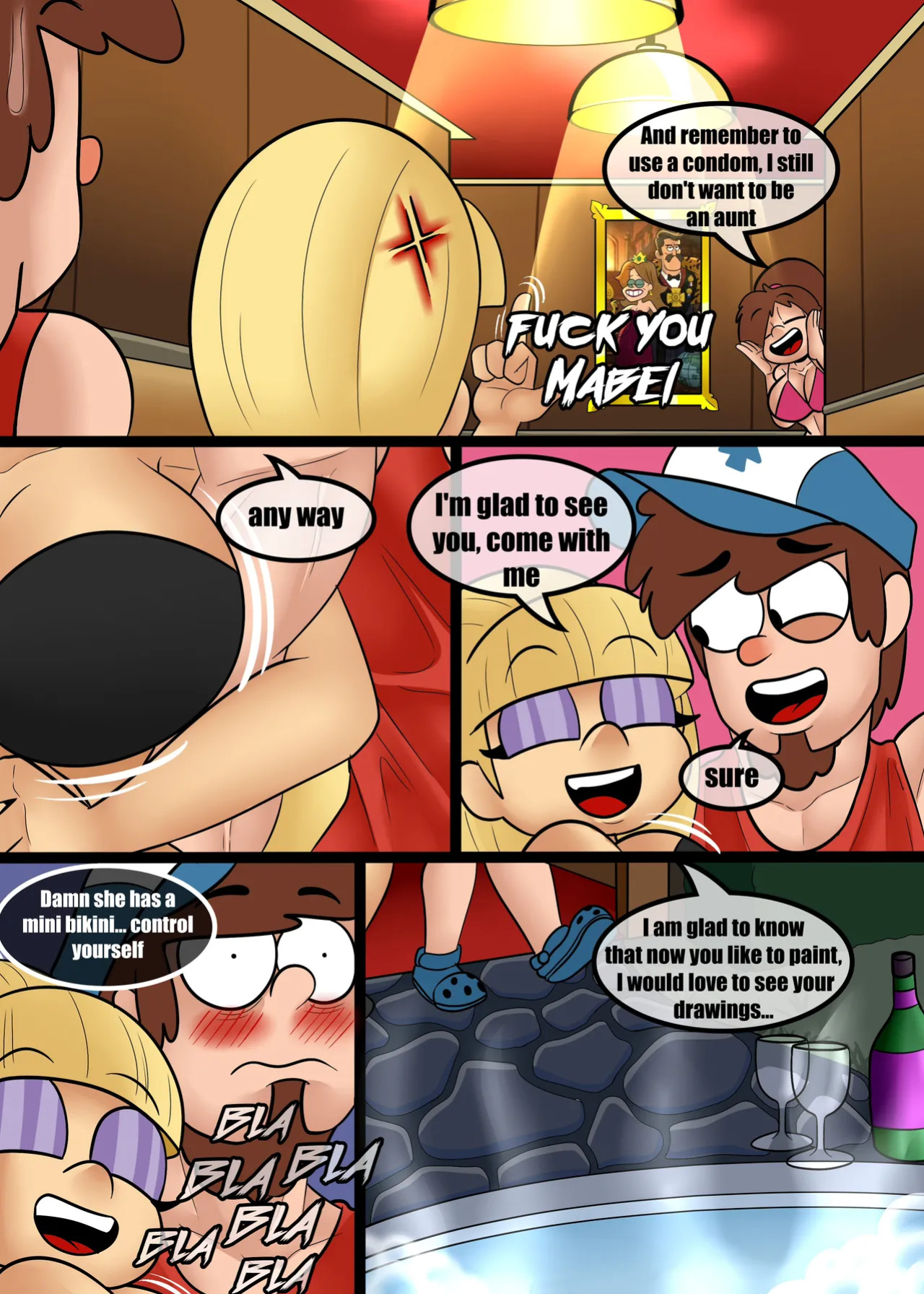 [Zaicomaster14] Private Party (Gravity Falls)