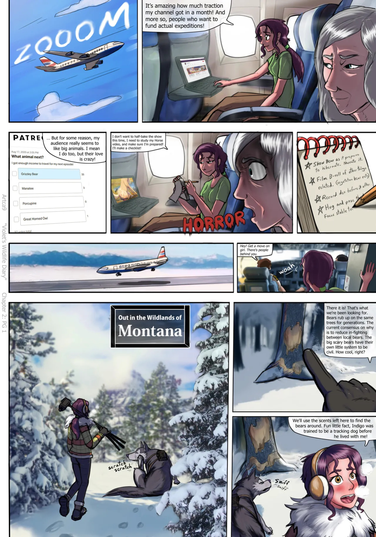 [Artca9] Violets Wildlife Diary CH 1-7