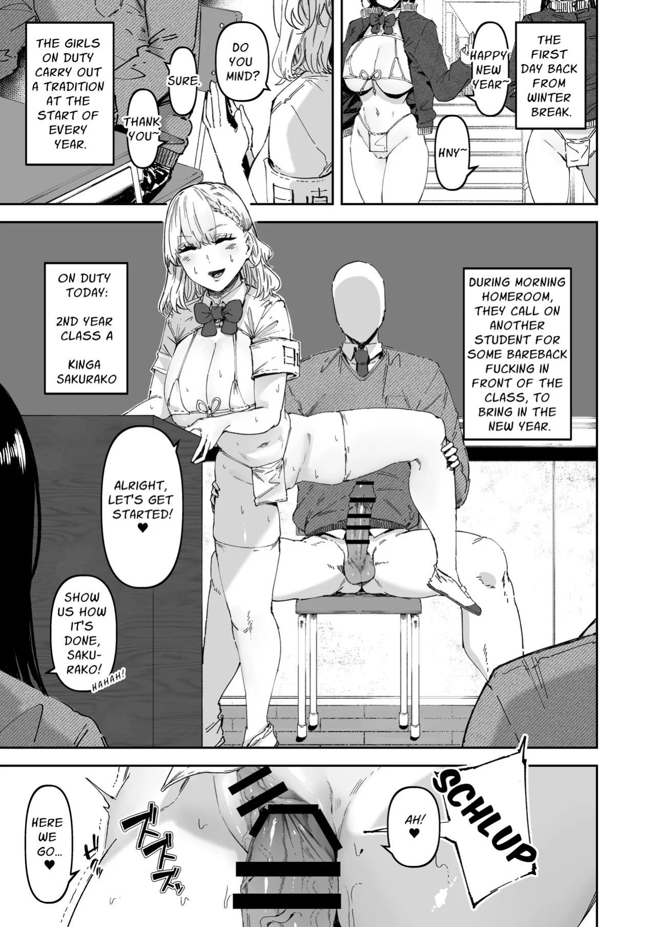 [Mandara Ryuuseigun (Signo Mandara)] Nicchoku wa Micro Bikini de 2 ~Sukebe na Kakko de Seishori Katsudou~ | Day Duty in a Micro Bikini! 2 ~Skimpy Sexual Relief~ [meatmanTL]
