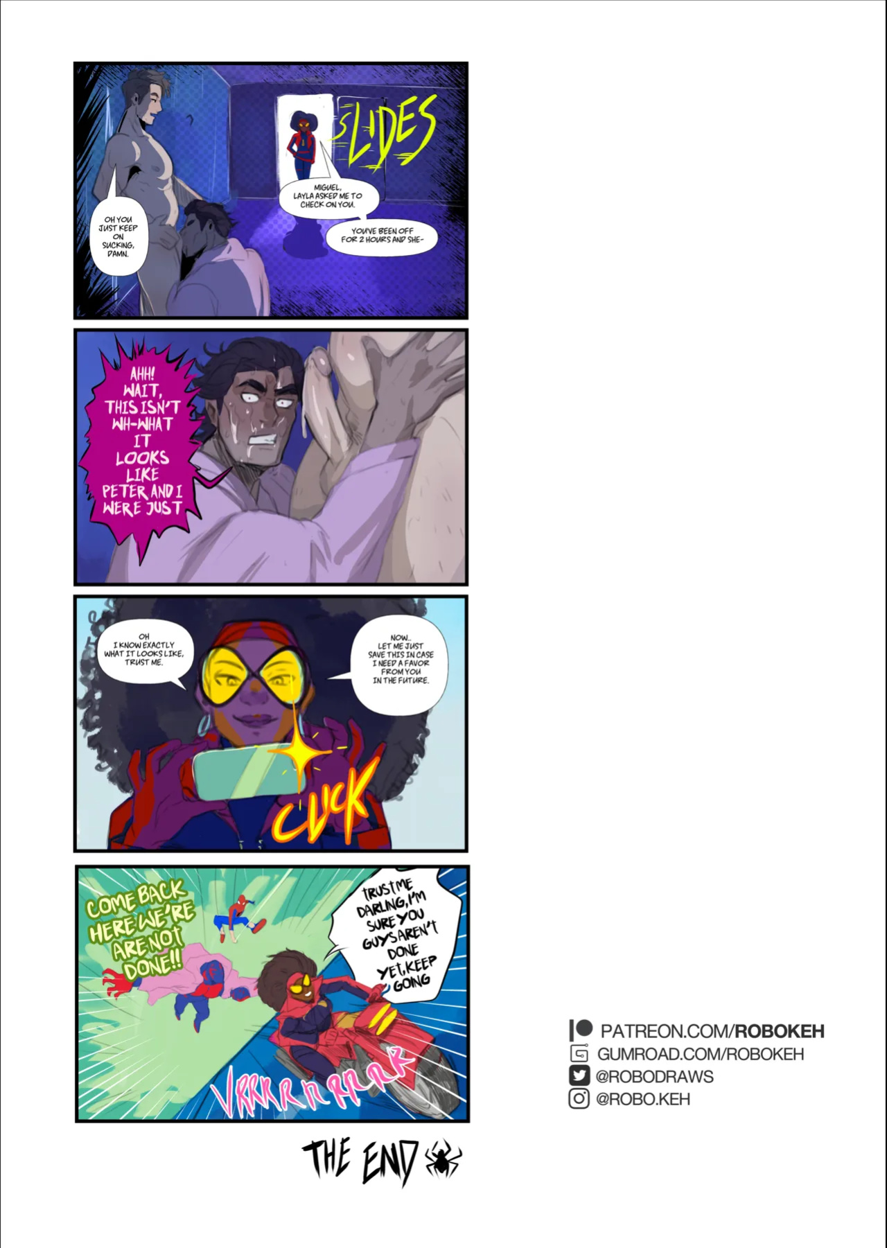 [Robokeh] Spiderdads (Spider-Man: Across the Spider-Verse)
