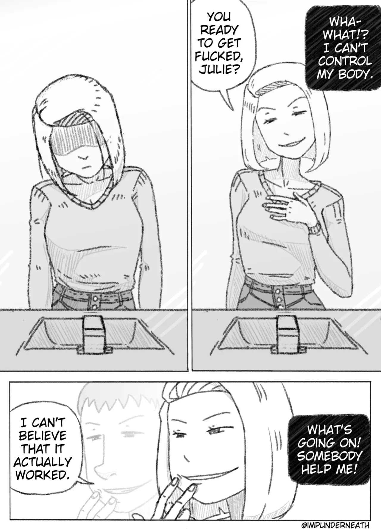 [ImpUnderneath] Revenge Possession of Cheater