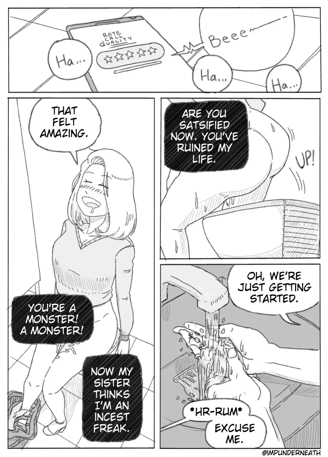 [ImpUnderneath] Revenge Possession of Cheater