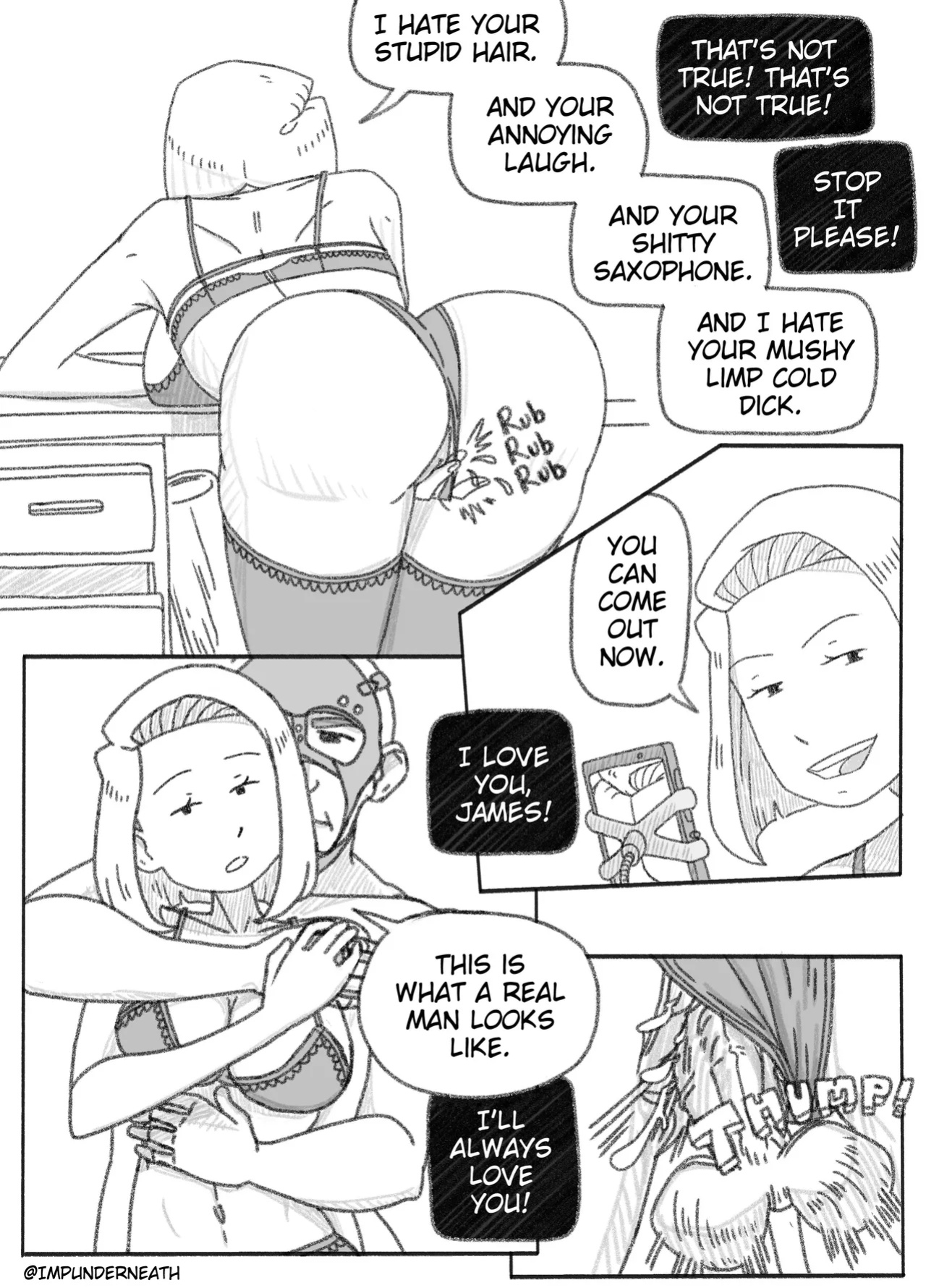 [ImpUnderneath] Revenge Possession of Cheater