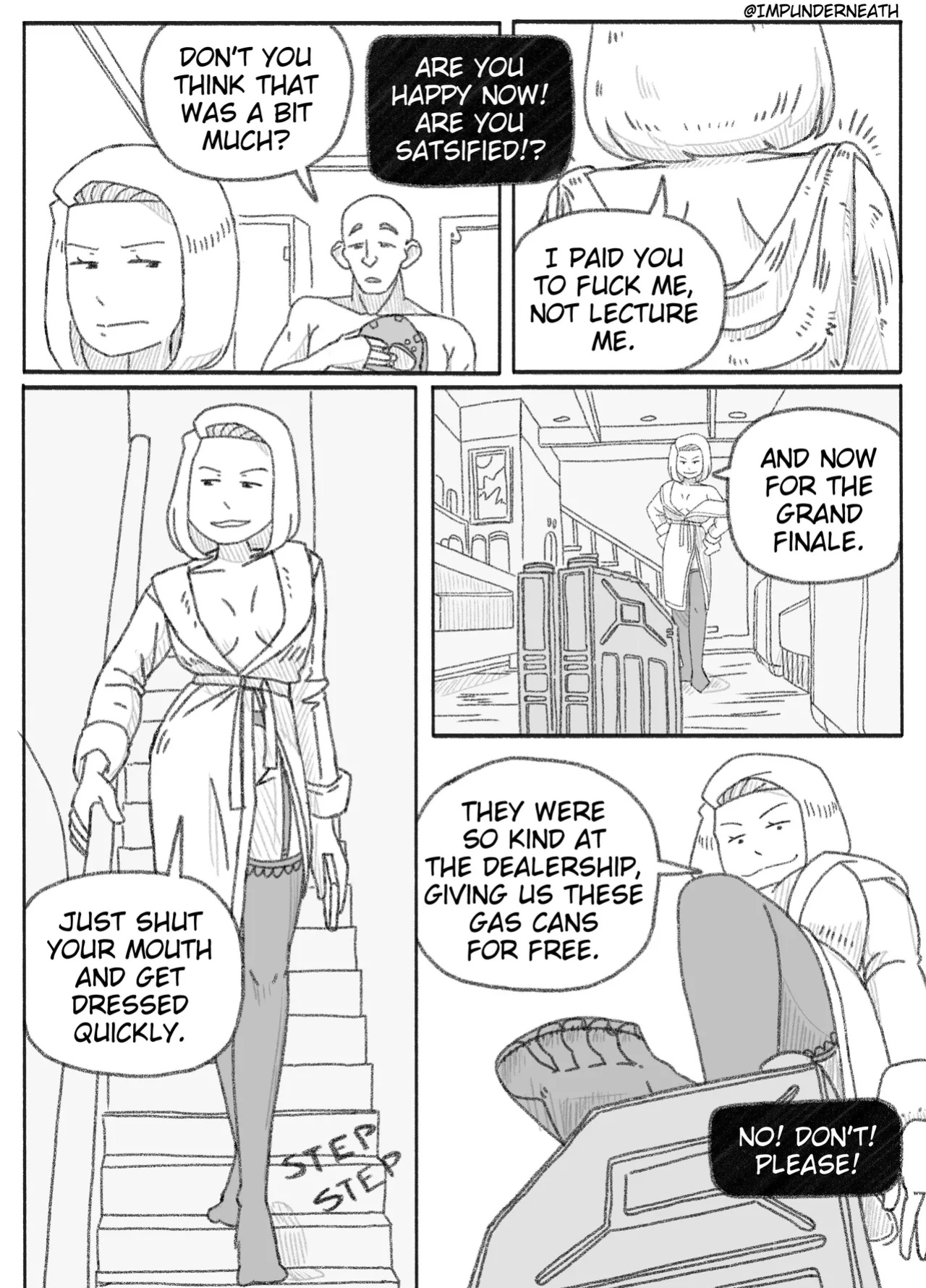 [ImpUnderneath] Revenge Possession of Cheater