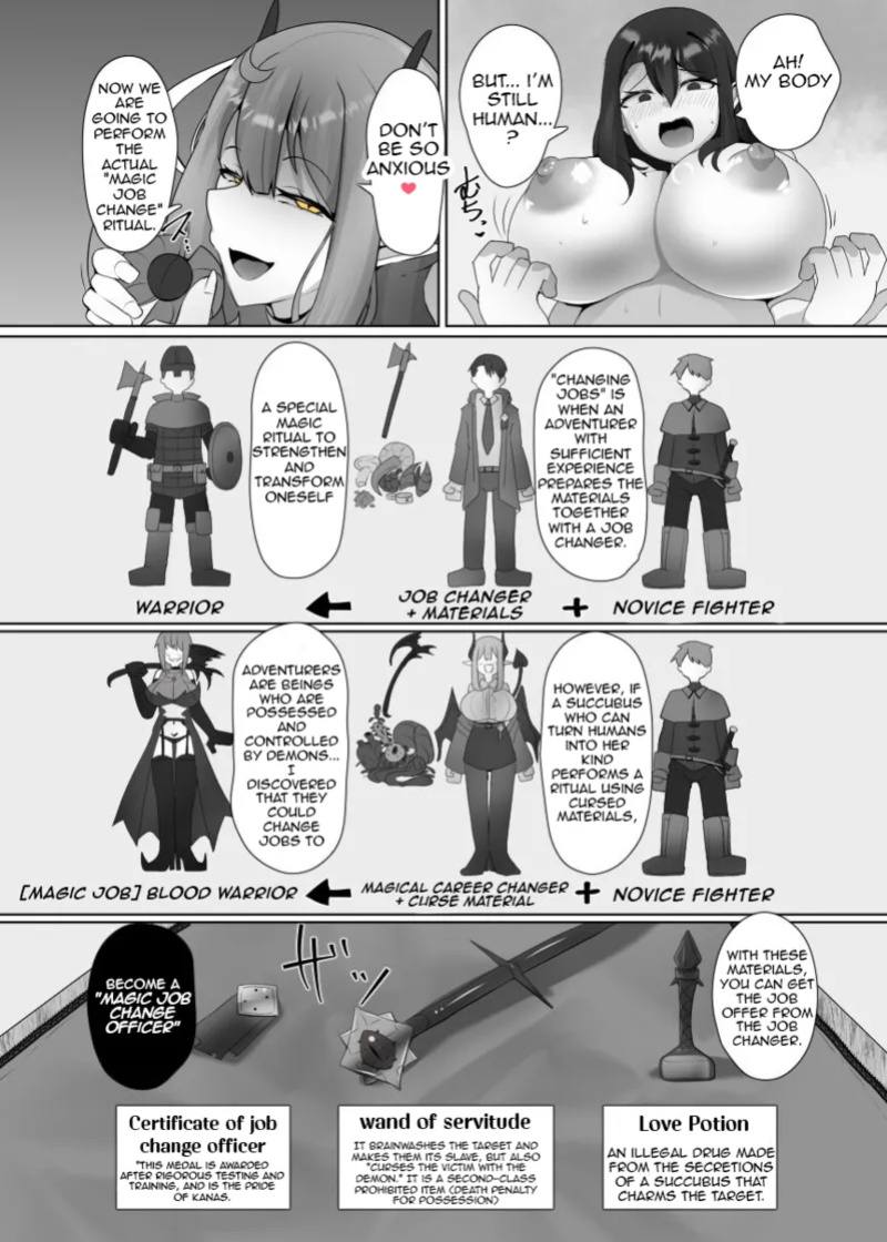 [Alfre-Tori] The houSe of Evil Class Change ①