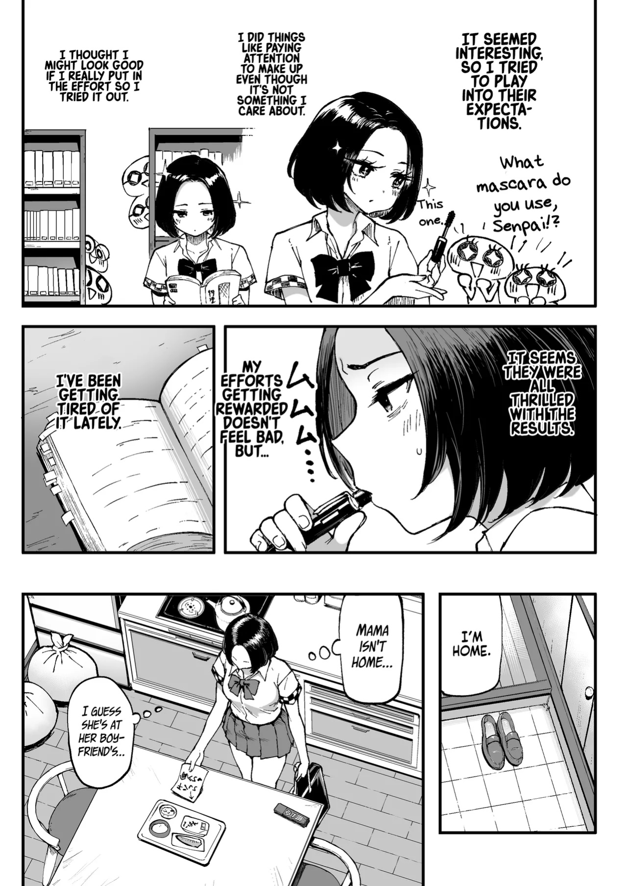 [Memeya (Meme50)] Miharu no Hajimete | Miharu's First Time [Coffedrug]