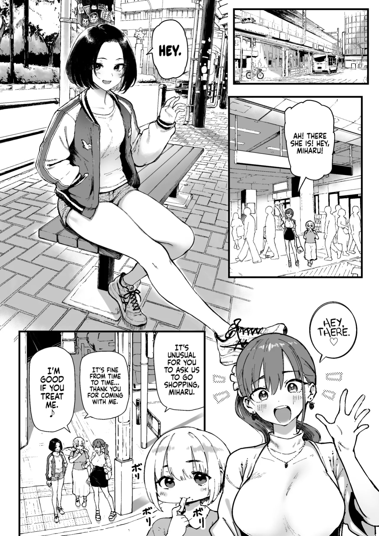 [Memeya (Meme50)] Miharu no Hajimete | Miharu's First Time [Coffedrug]