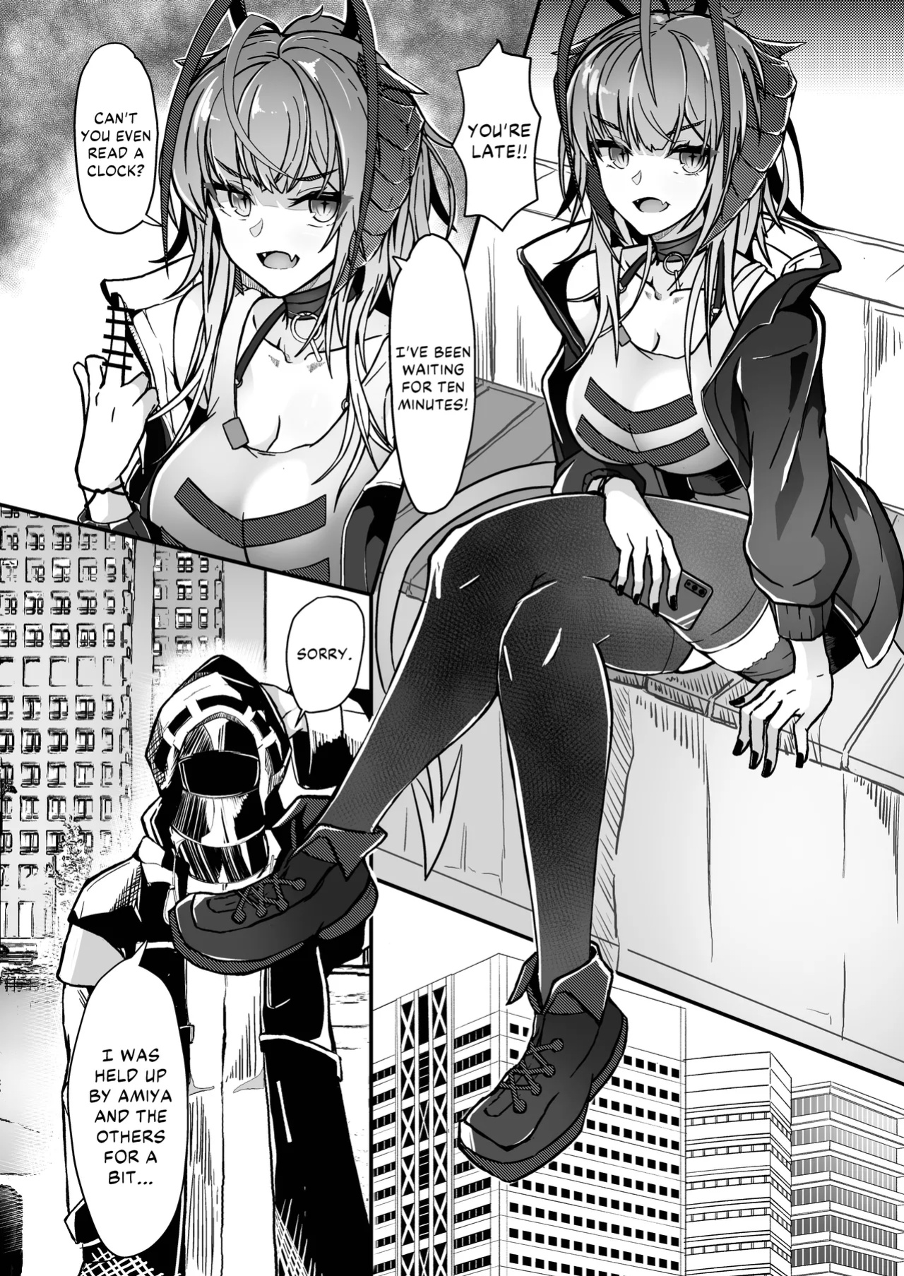 [AM6:44 (akasabi)] I'm a BAD GIRL 2 (Arknights) [DKKMD Translations]