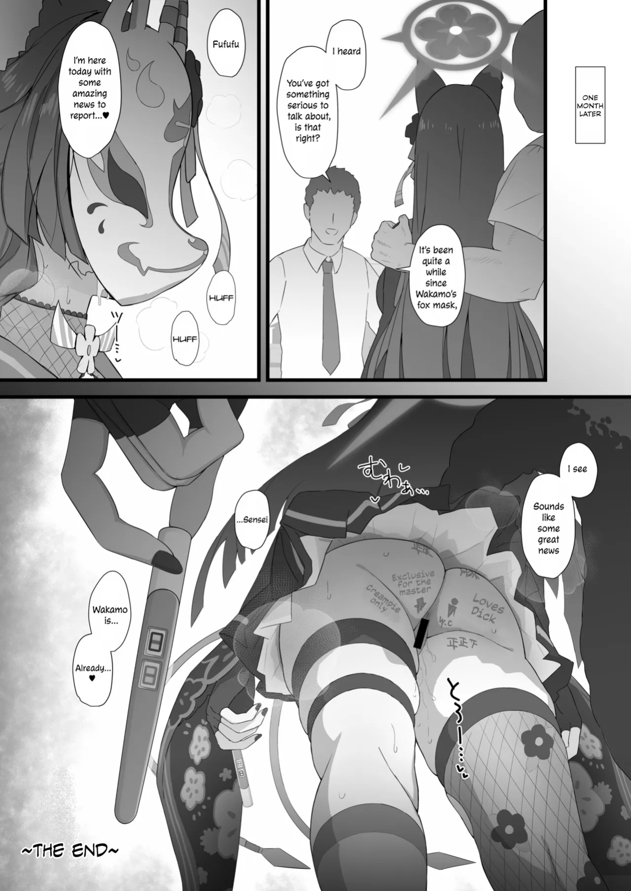 [Ijisura Cos (Saishow)] Wakamo to Zetsurin Chuunen Dansei Youmuin | Wakamo and the Incredibly Lively Middle-Aged Male Janitor (Blue Archive) [DKKMD Translations]