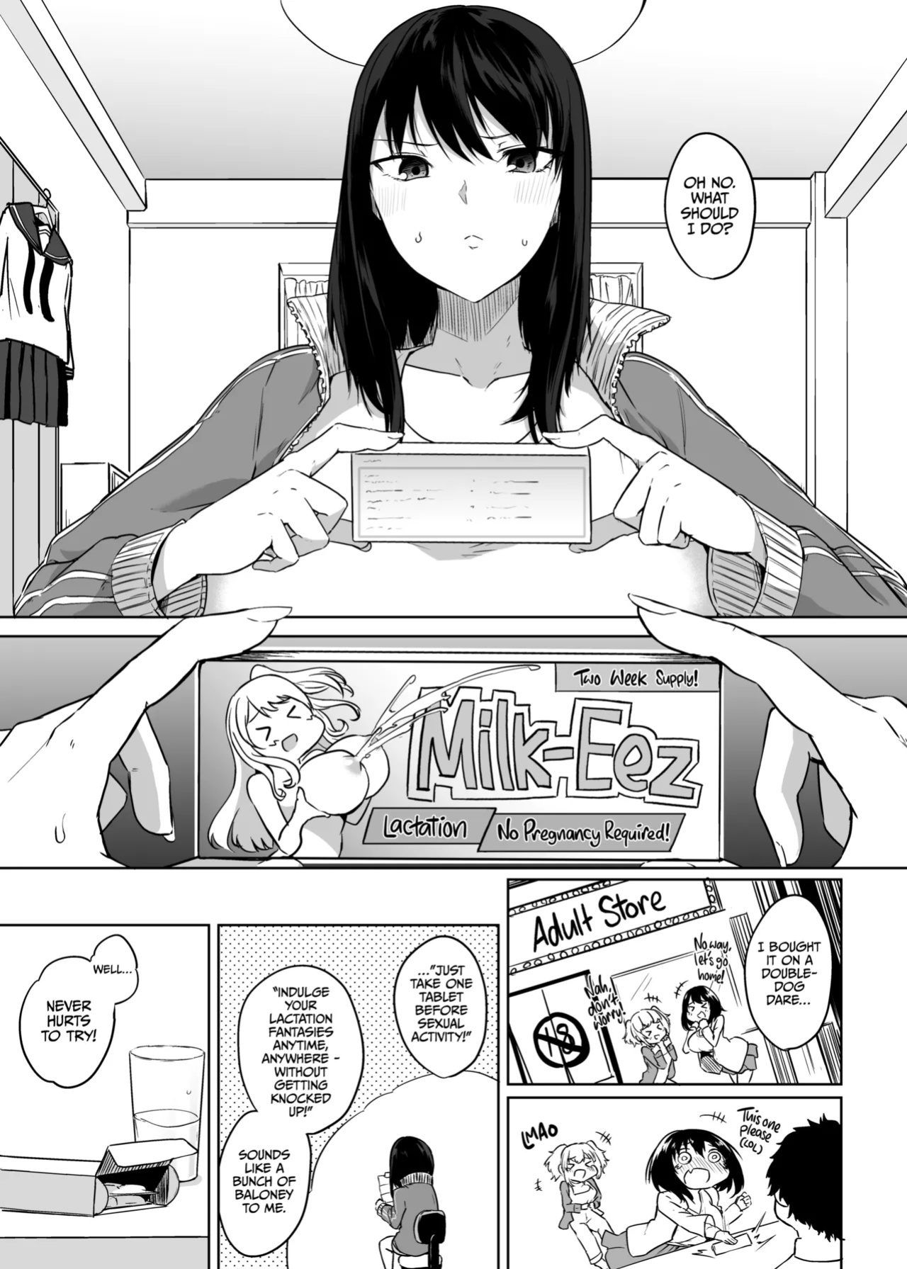 [Kurokawa Otogi] All I Want is Milk, Wheter I'm Awake or Asleep