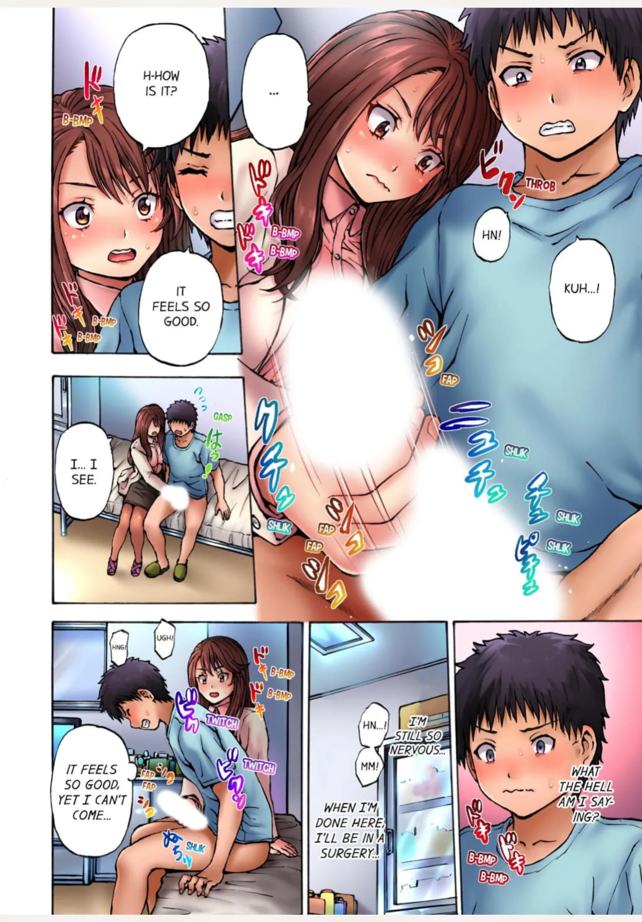 [Hirosan] Muke☆Chin ~Kaa-san no Naka de Honban Tokkun~ 1 | Sexy Time With My Stepmom 1