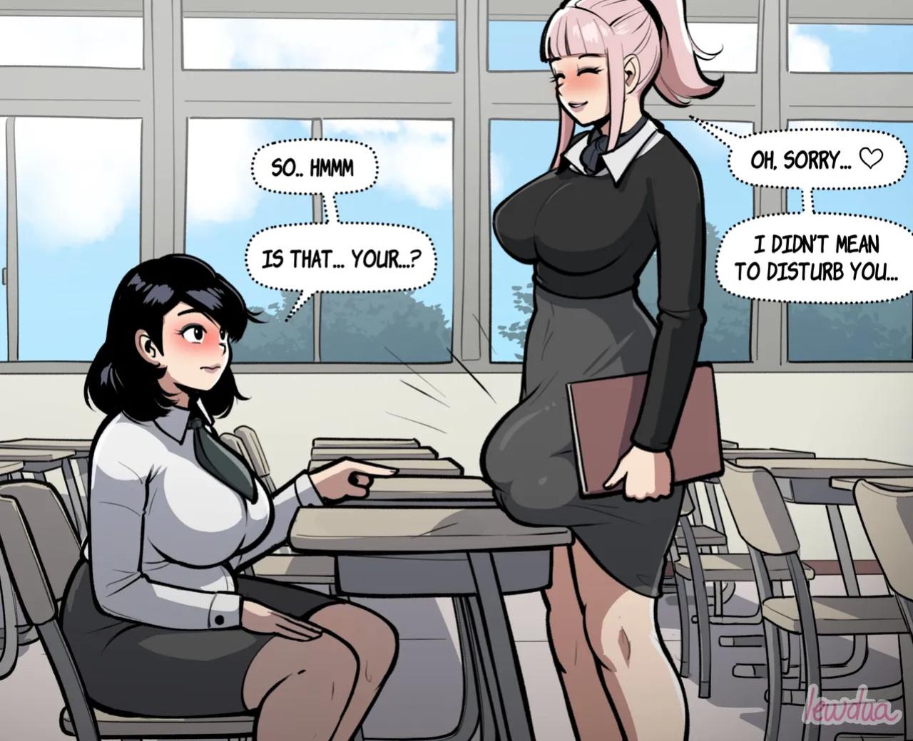 [Lewdua] The First Day Of Class