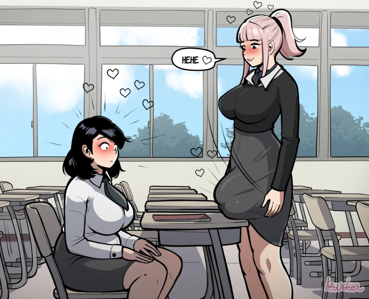 [Lewdua] The First Day Of Class