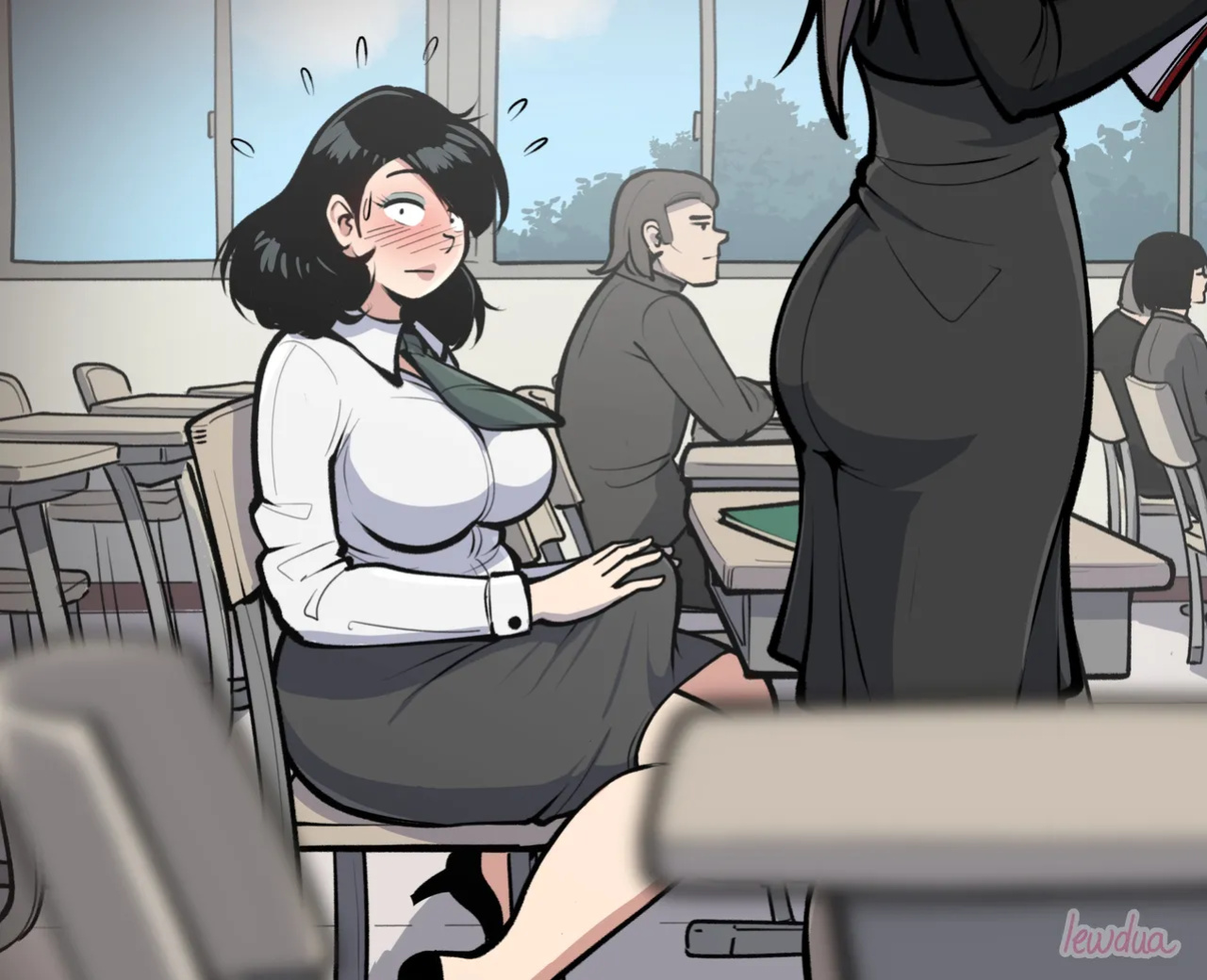 [Lewdua] The First Day Of Class