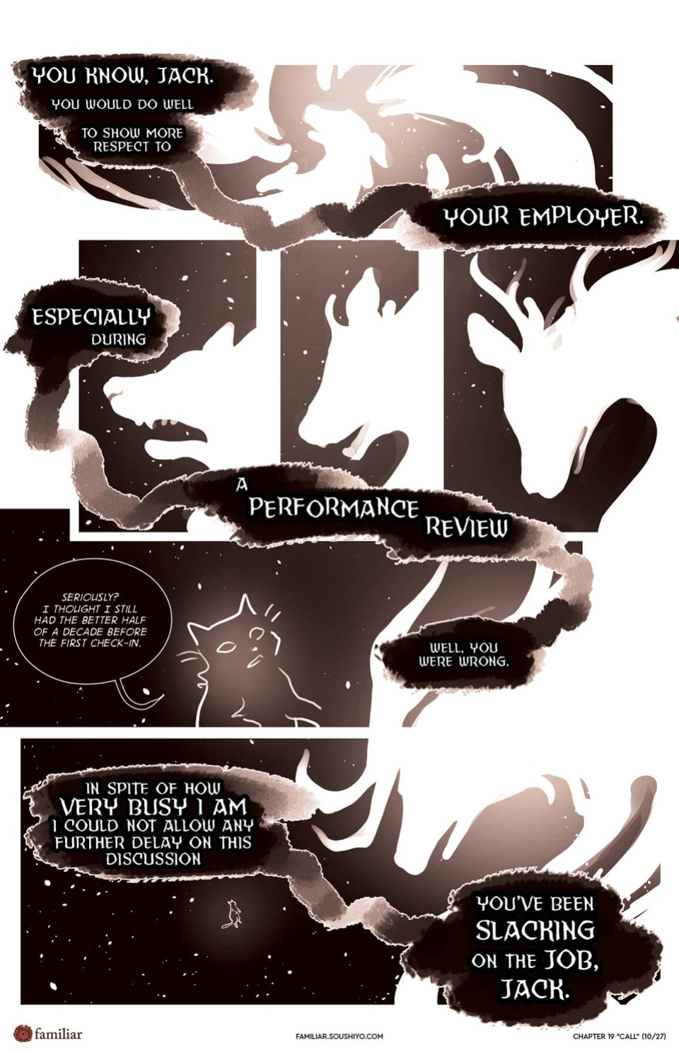 Familiar [Soushiyo] - Act 3 - Chapter 19: Call