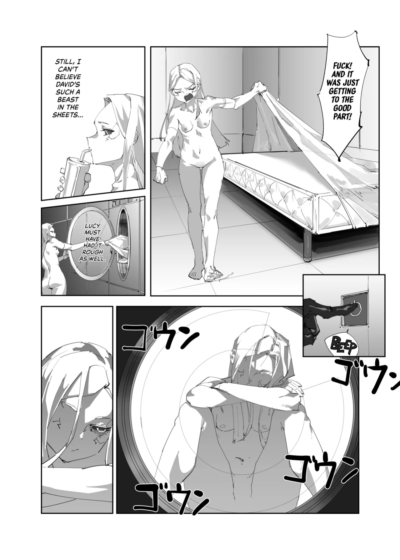(C103) [Basashi Mori (Gouda)] REBECCA'S REGRET (Cyberpunk: Edgerunners) [head empty]