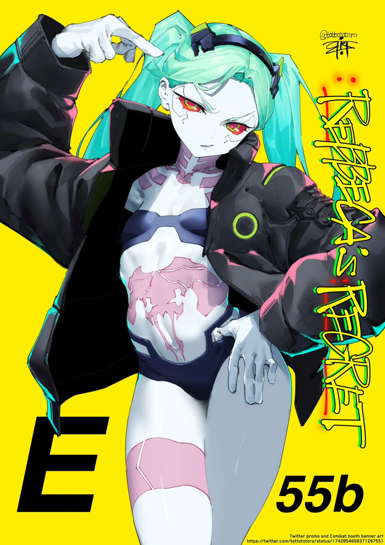 (C103) [Basashi Mori (Gouda)] REBECCA'S REGRET (Cyberpunk: Edgerunners) [head empty]