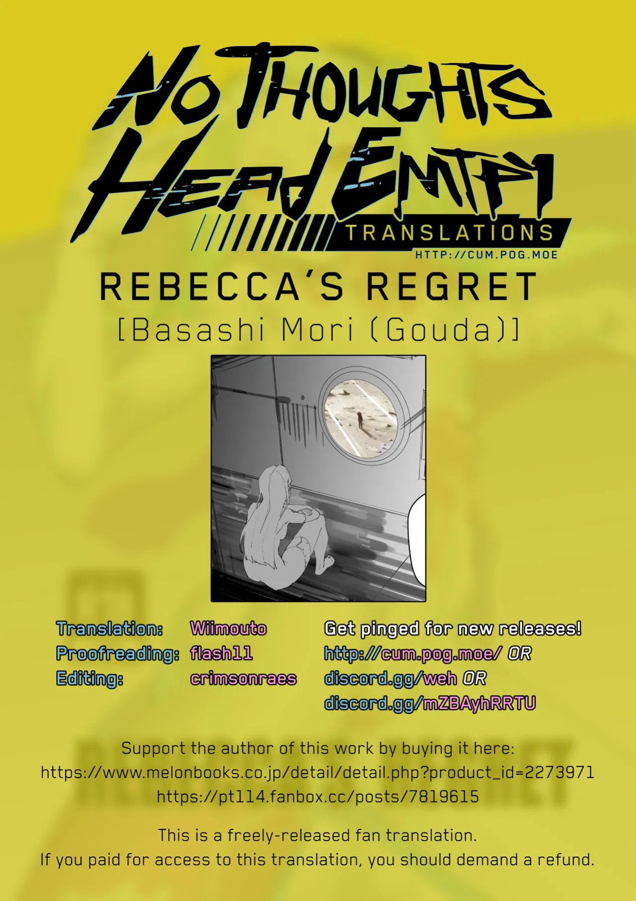(C103) [Basashi Mori (Gouda)] REBECCA'S REGRET (Cyberpunk: Edgerunners) [head empty]