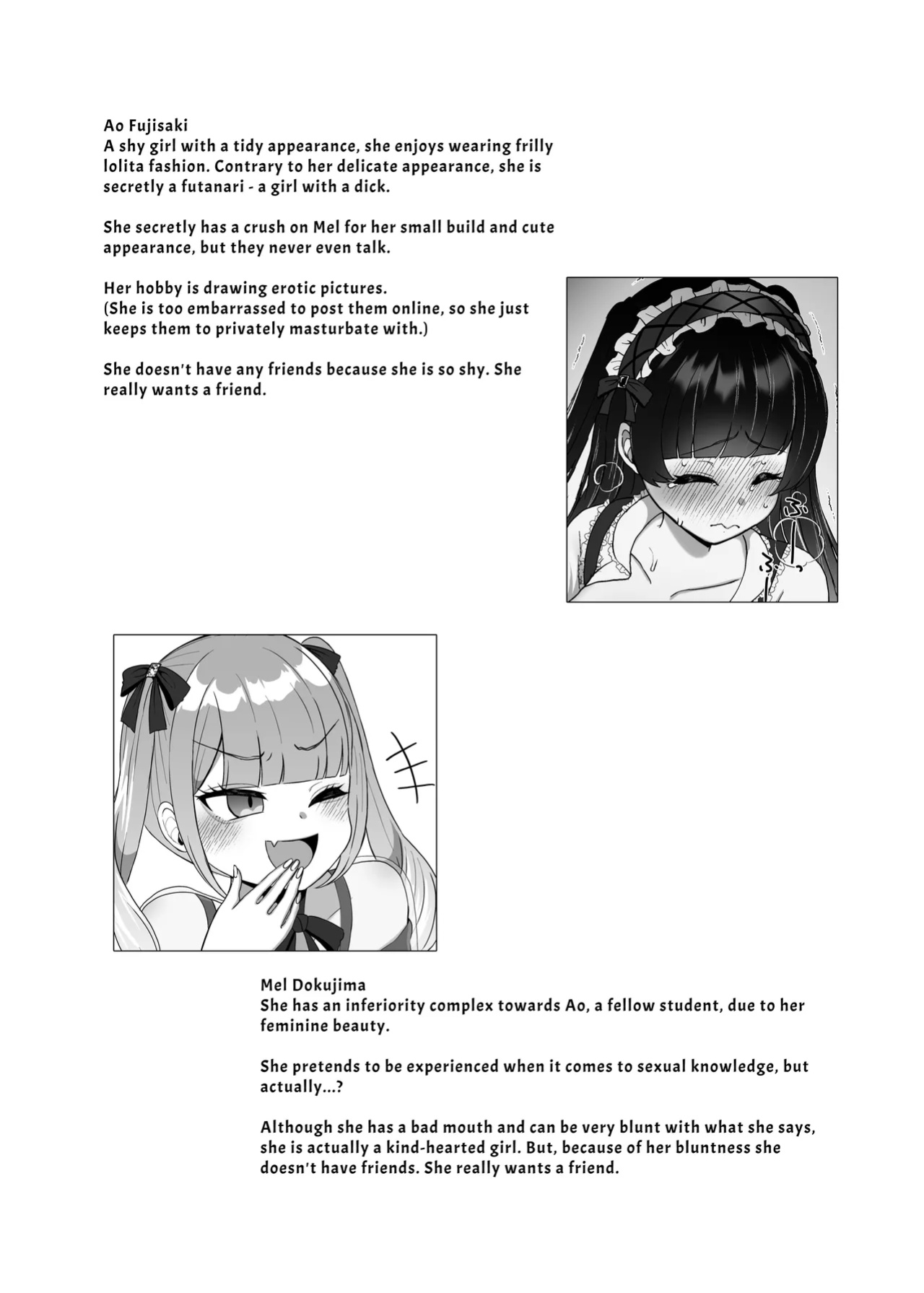 [LittlePencil (Emumiya Nyamu)] Futanari Lolita vs Jiraikei Mesugaki 〜Kiyowa na Futanari Joshi wo Odoshita hazu ga Gyaku ni Okasare chatta!〜 | Gothic Fashion Futanari vs Jirai-kei Style Provocateur ~Tables Turn on the Blackmailer~ [Penguin Piper]