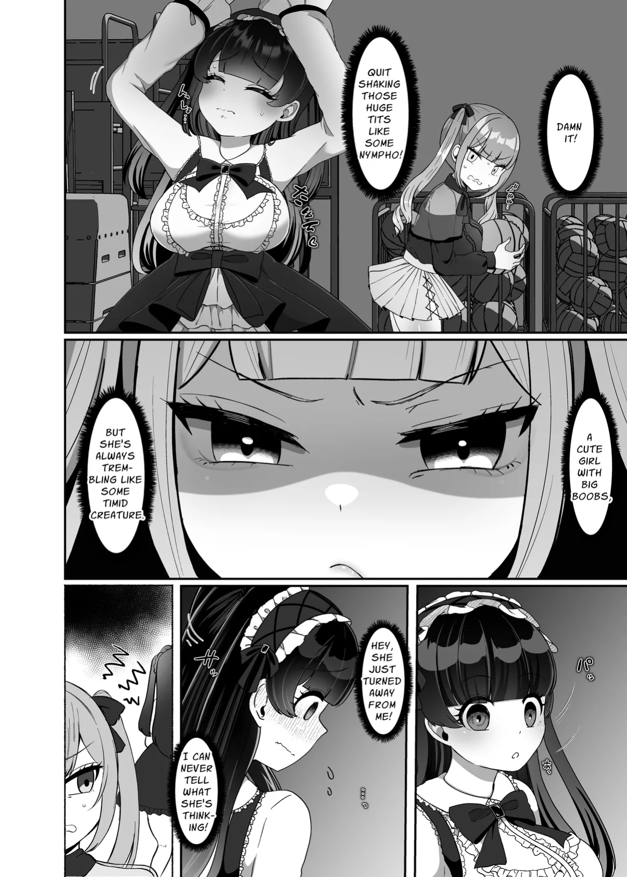 [LittlePencil (Emumiya Nyamu)] Futanari Lolita vs Jiraikei Mesugaki 〜Kiyowa na Futanari Joshi wo Odoshita hazu ga Gyaku ni Okasare chatta!〜 | Gothic Fashion Futanari vs Jirai-kei Style Provocateur ~Tables Turn on the Blackmailer~ [Penguin Piper]