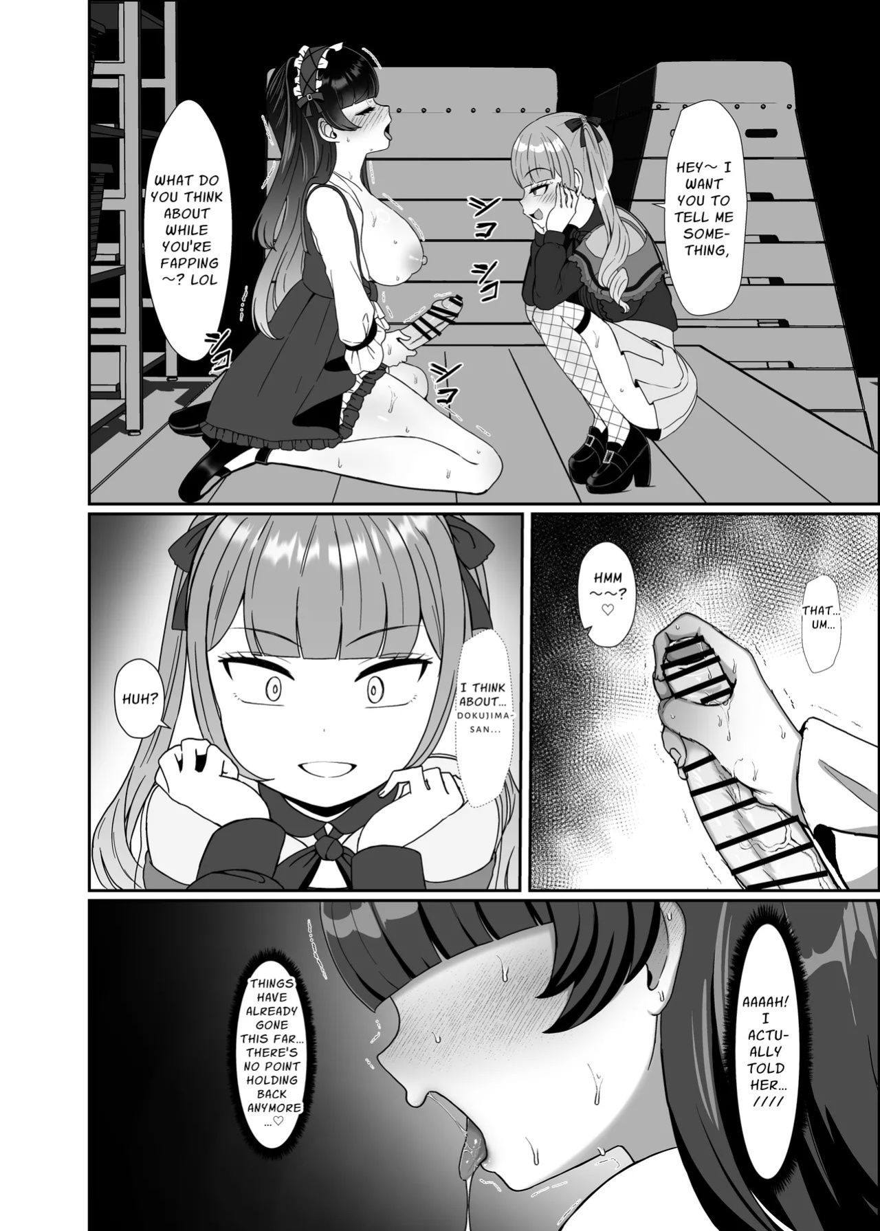 [LittlePencil (Emumiya Nyamu)] Futanari Lolita vs Jiraikei Mesugaki 〜Kiyowa na Futanari Joshi wo Odoshita hazu ga Gyaku ni Okasare chatta!〜 | Gothic Fashion Futanari vs Jirai-kei Style Provocateur ~Tables Turn on the Blackmailer~ [Penguin Piper]