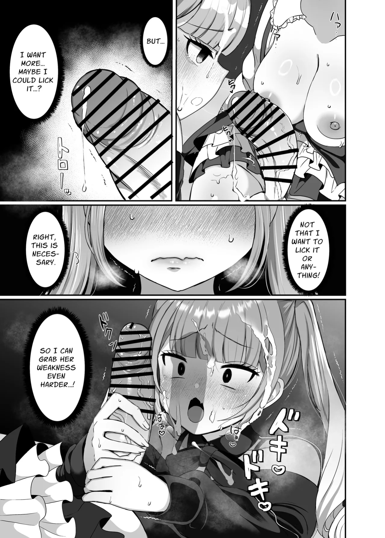 [LittlePencil (Emumiya Nyamu)] Futanari Lolita vs Jiraikei Mesugaki 〜Kiyowa na Futanari Joshi wo Odoshita hazu ga Gyaku ni Okasare chatta!〜 | Gothic Fashion Futanari vs Jirai-kei Style Provocateur ~Tables Turn on the Blackmailer~ [Penguin Piper]