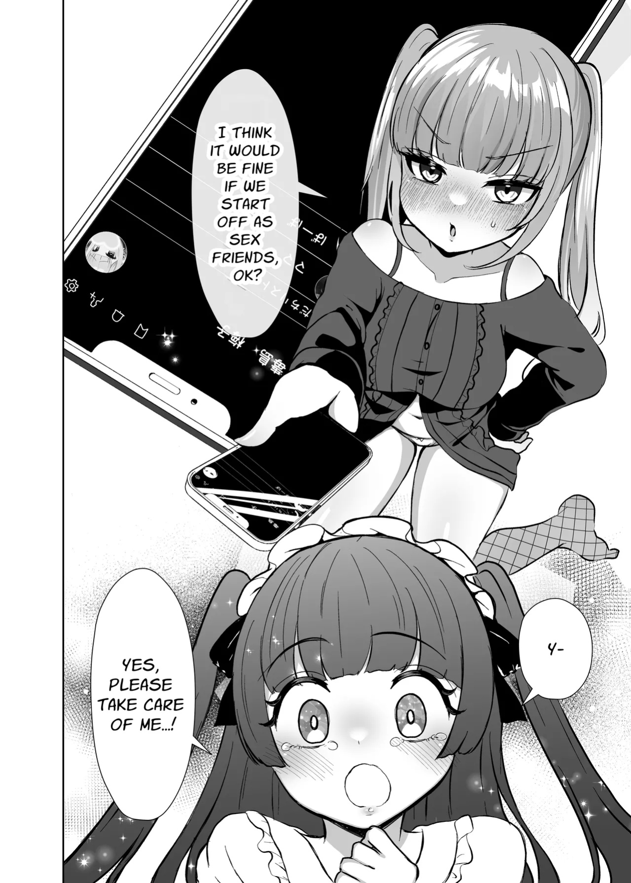[LittlePencil (Emumiya Nyamu)] Futanari Lolita vs Jiraikei Mesugaki 〜Kiyowa na Futanari Joshi wo Odoshita hazu ga Gyaku ni Okasare chatta!〜 | Gothic Fashion Futanari vs Jirai-kei Style Provocateur ~Tables Turn on the Blackmailer~ [Penguin Piper]