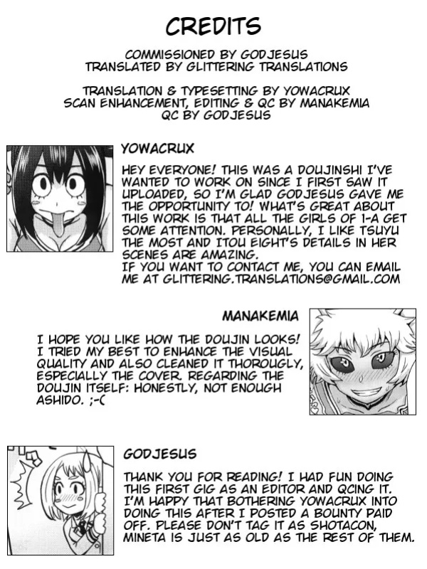 (C90) [Eight Beat (Itou Eight)] Uraraka Ura Fuuzoku | Uraraka's Behind-the-Scenes Prostitution (Boku no Hero Academia) [Glittering Translations] [Colorized]