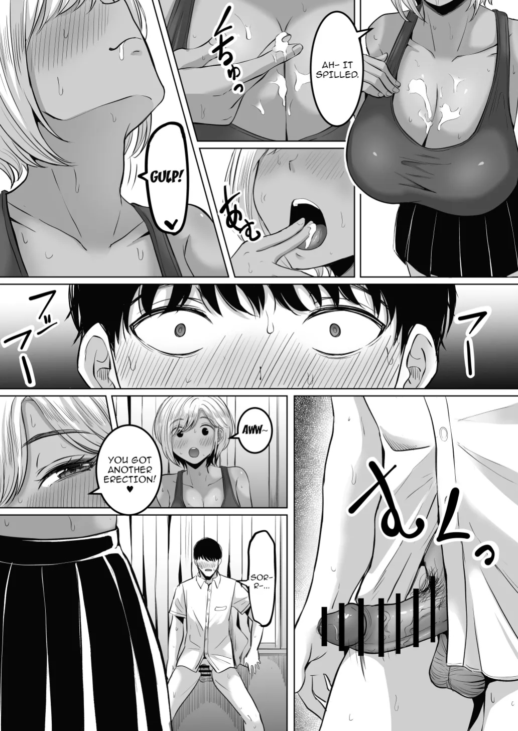 [Kurogoma Seizou Koujou (Goma Gorilla)] Senpai no Muwaa o Boku wa Mitai | I Wanna See Senpai's Stuffy, Steamy Place