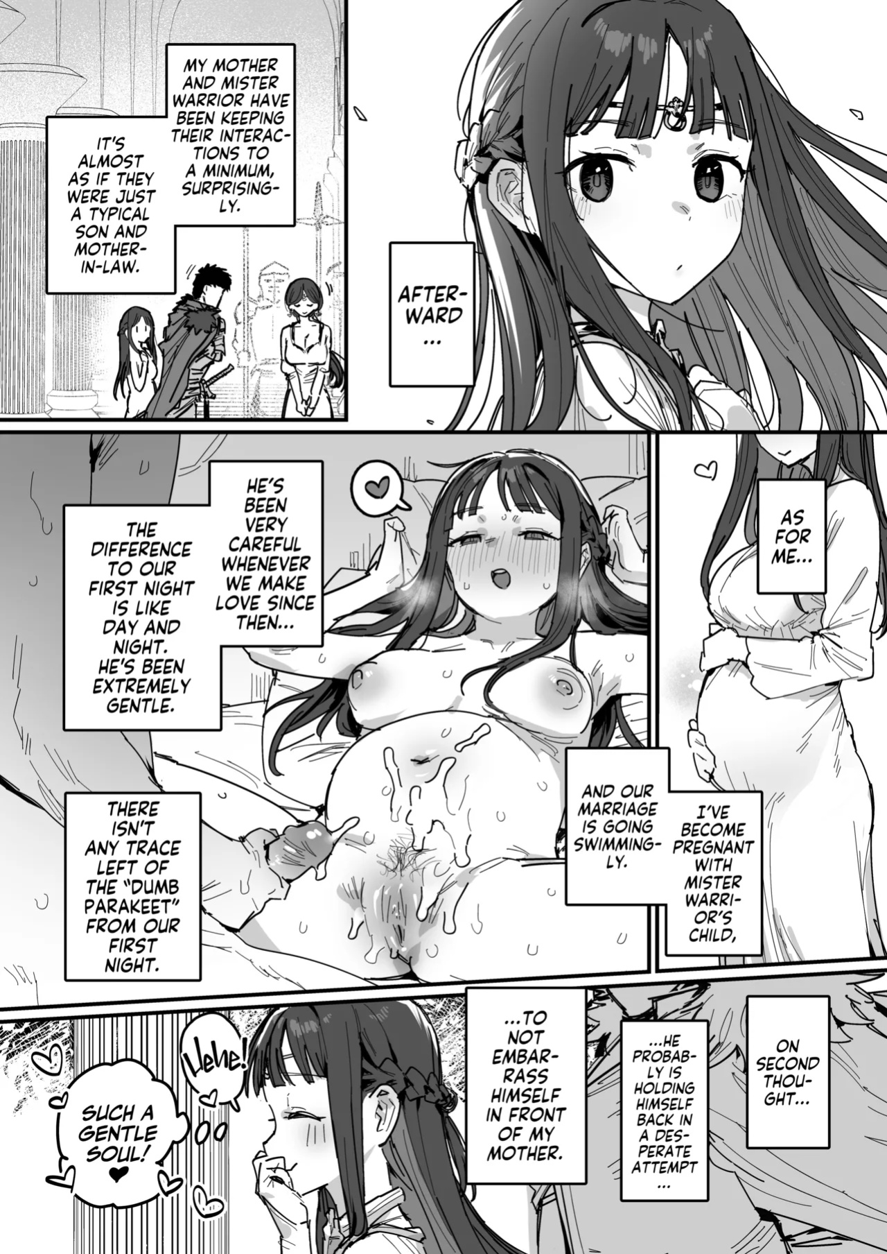 [ie Kenkyuushitsu (ie)] Yuusha to Hime to Okaa-sama!? | Princess & Queen Double Whopper?! + Omake [Team Rabu2]