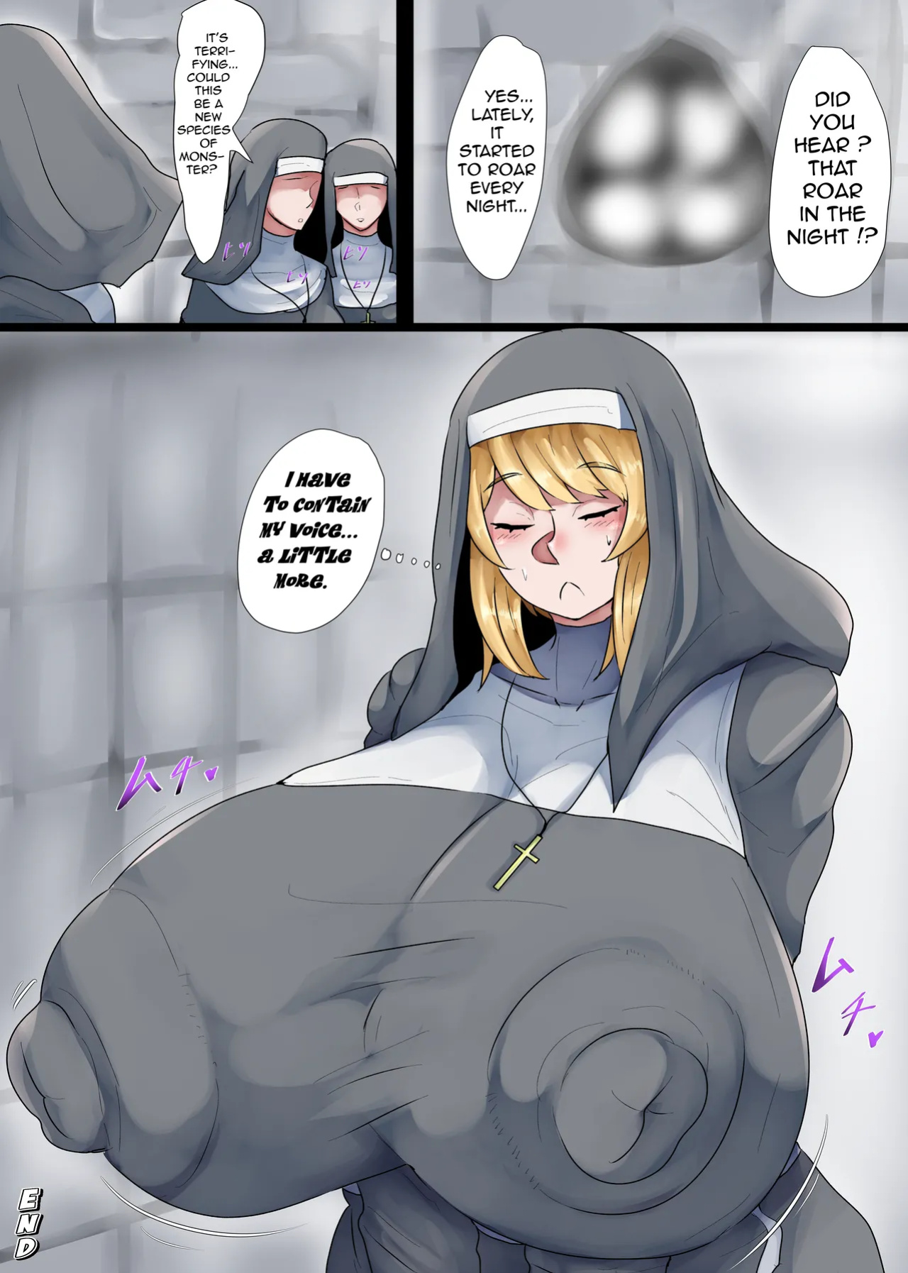 [Tuna Mayonnaise (tsuyomayo)] Bakunyuu Sister x Kyokon Goblin | Big breasts sister X big dick goblin. [Excavateur]