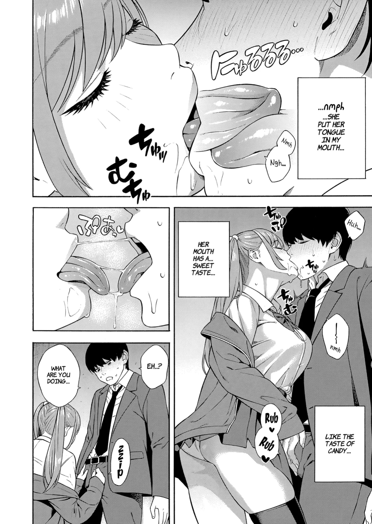 [Zonda] Making a Harem of the Three Bitchy Gal Sisters - Part 1-2 [Comoop]