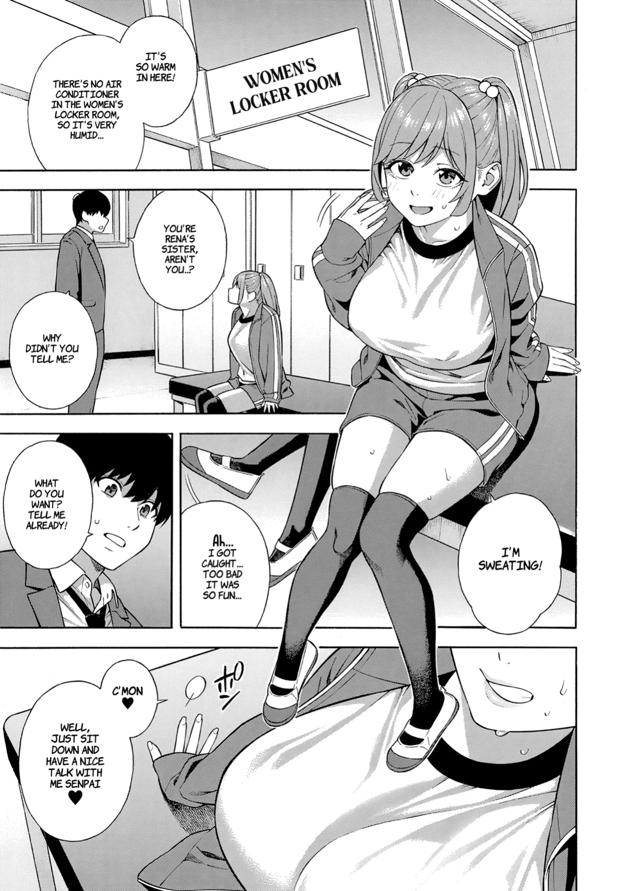 [Zonda] Making a Harem of the Three Bitchy Gal Sisters - Part 1-2 [Comoop]