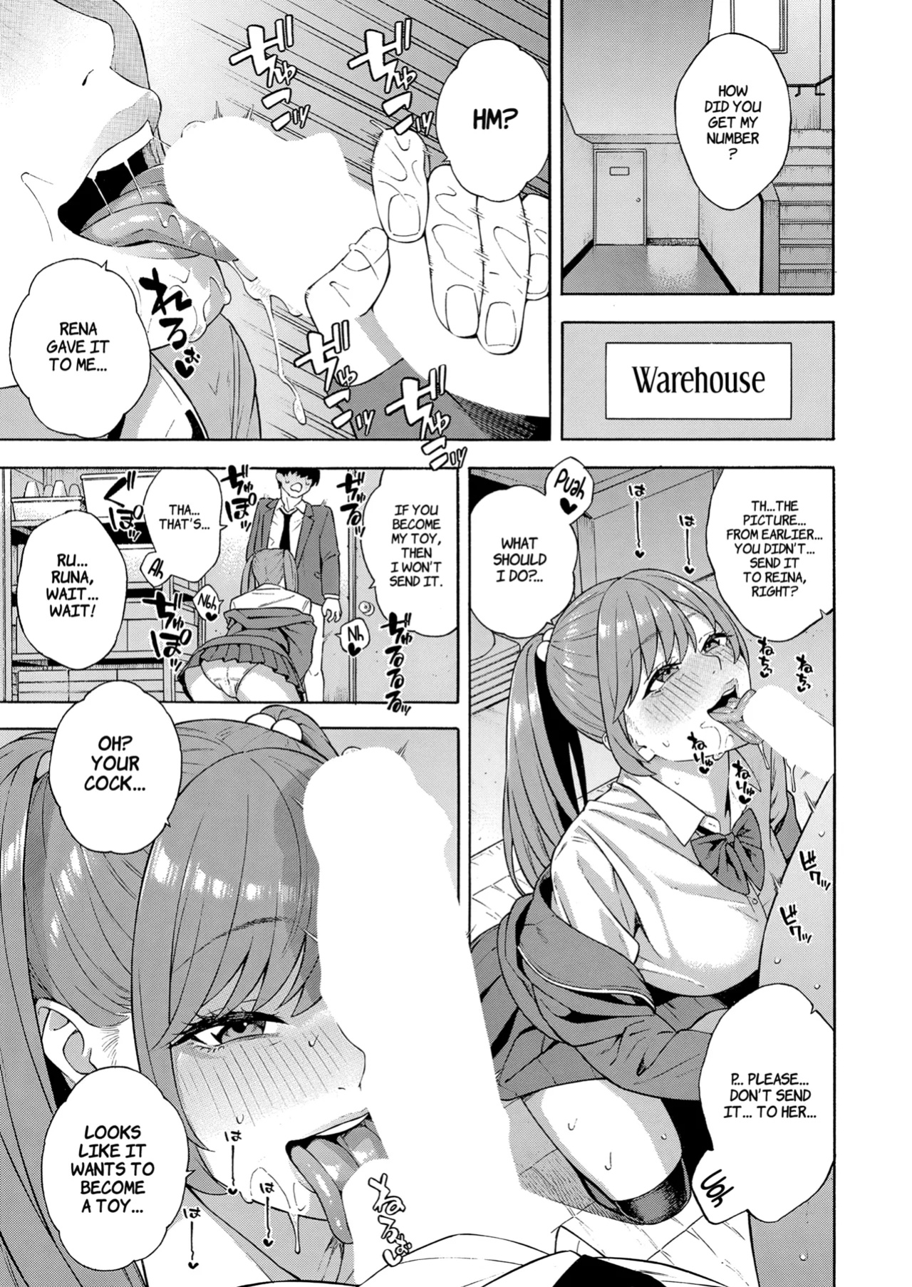 [Zonda] Making a Harem of the Three Bitchy Gal Sisters - Part 1-2 [Comoop]