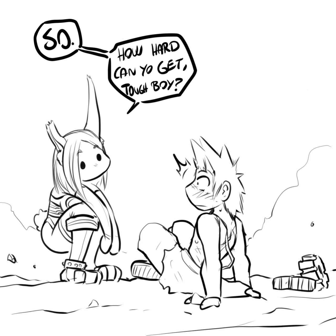 [The Kinky Quest] I like it HARD! (My Hero Academia)