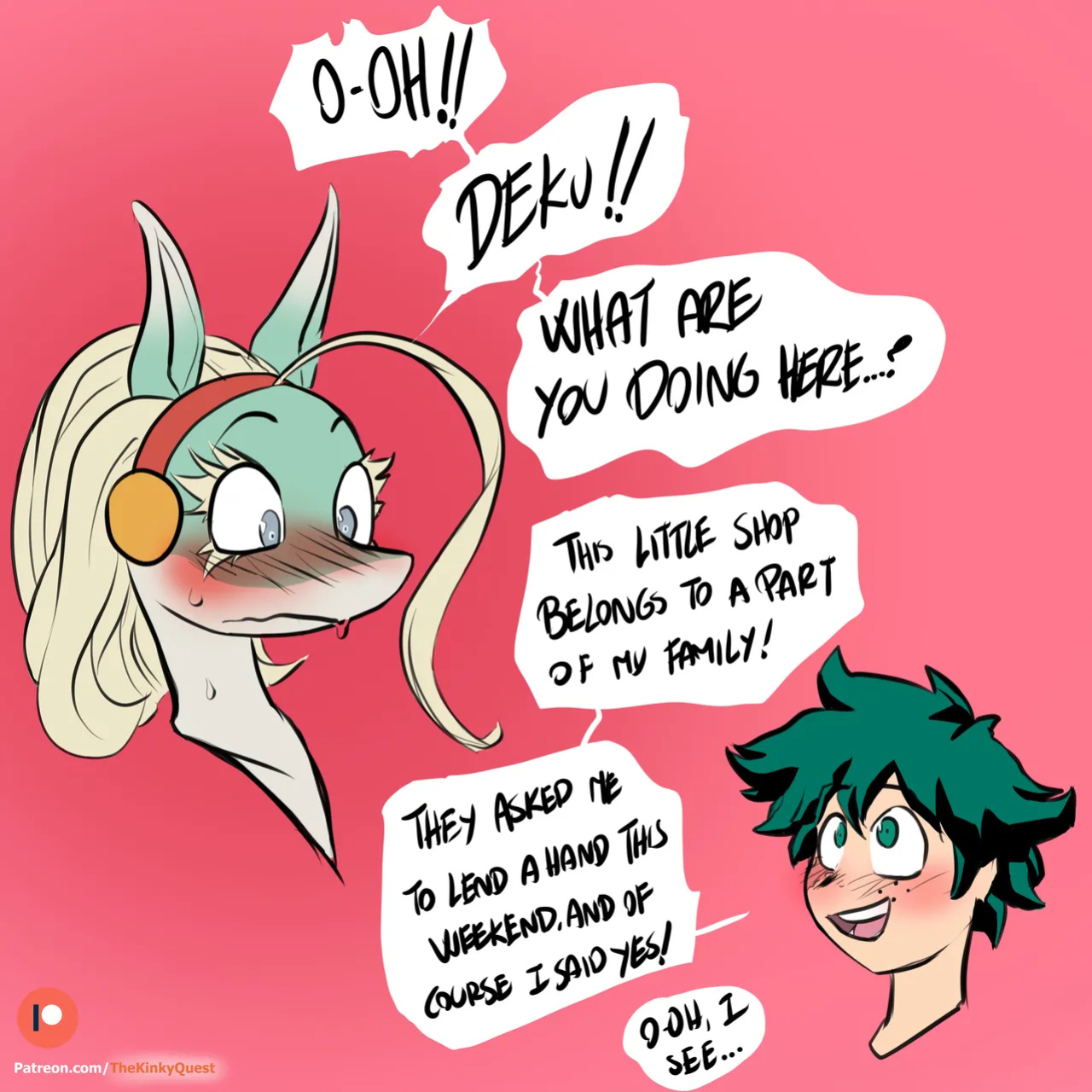 [The Kinky Quest] A Big Help (My Hero Academia)