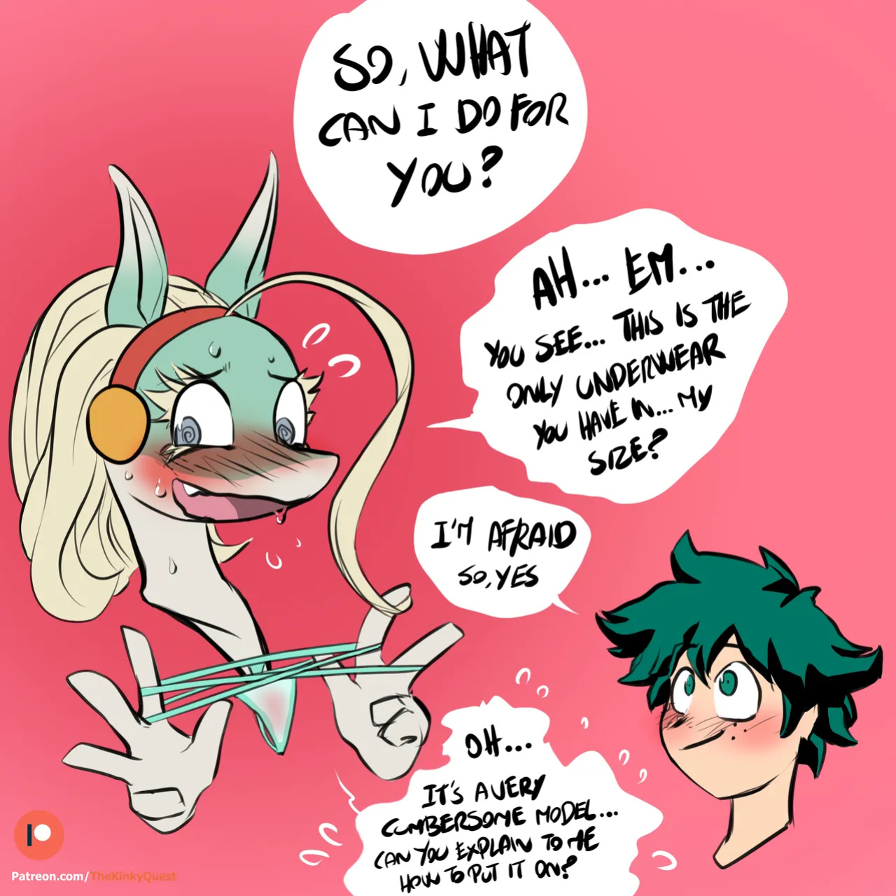 [The Kinky Quest] A Big Help (My Hero Academia)