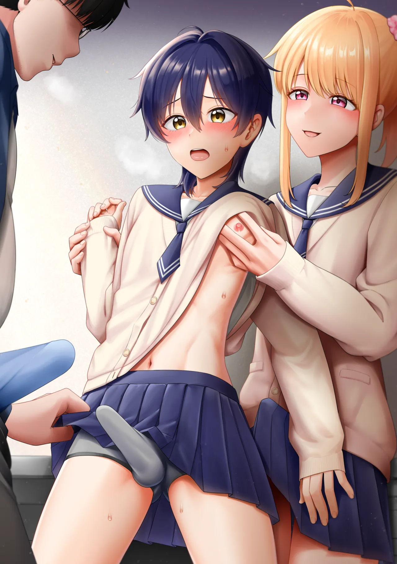 [Toitoikai (Toitoi)] Crossdressing in a Boys School 1